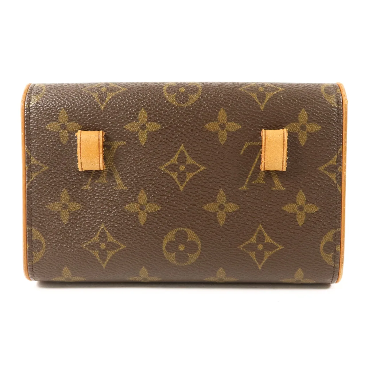 LOUIS VUITTON Pochette Florentine M51855 Belt Bag Coated Canvas 棕色 Coated Canvas Rank B - Thumbnail 2