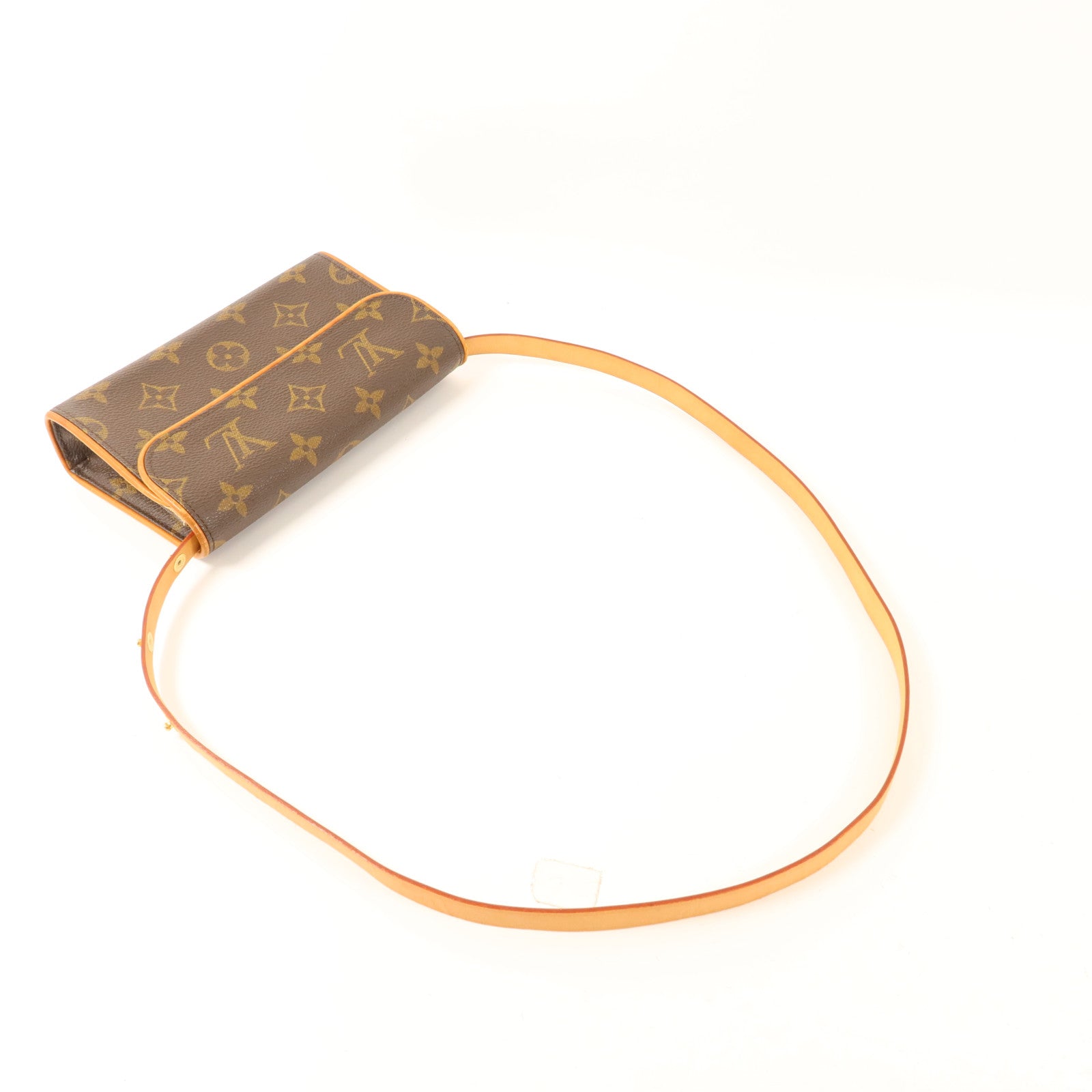 LOUIS VUITTON Pochette Florentine M51855 Belt Bag Coated Canvas 5