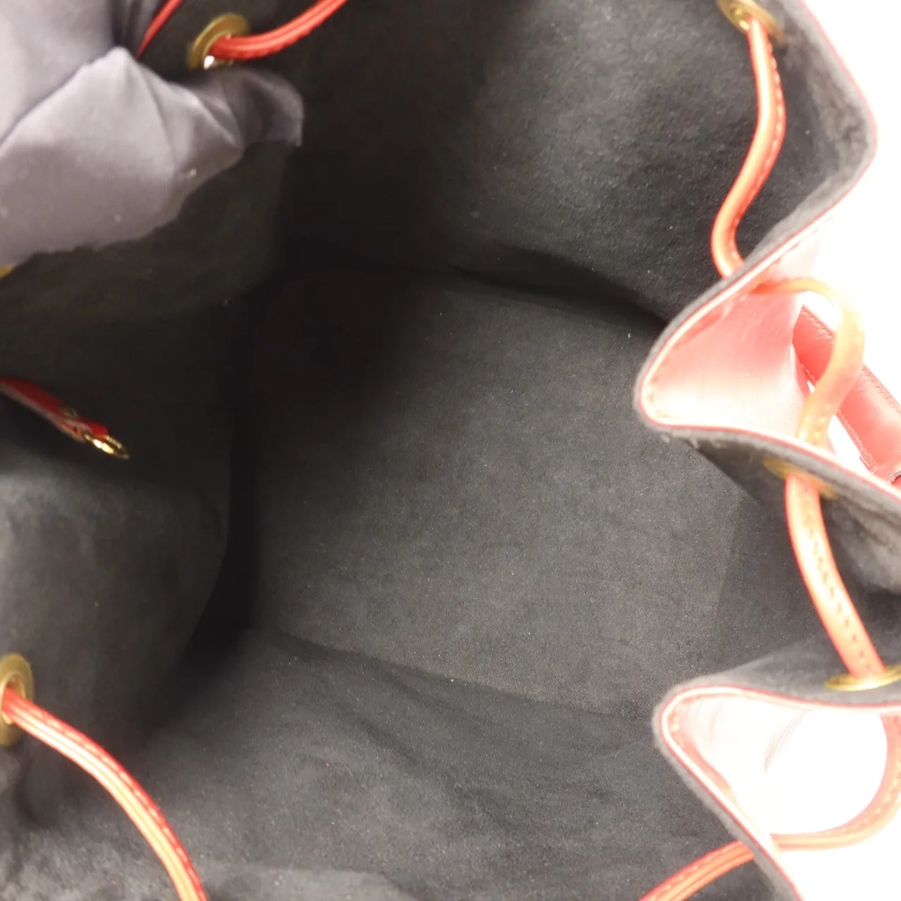 LOUIS VUITTON Noe M44107 Shoulder Bag Calfskin 紅色 Calfskin Rank B - Thumbnail 6