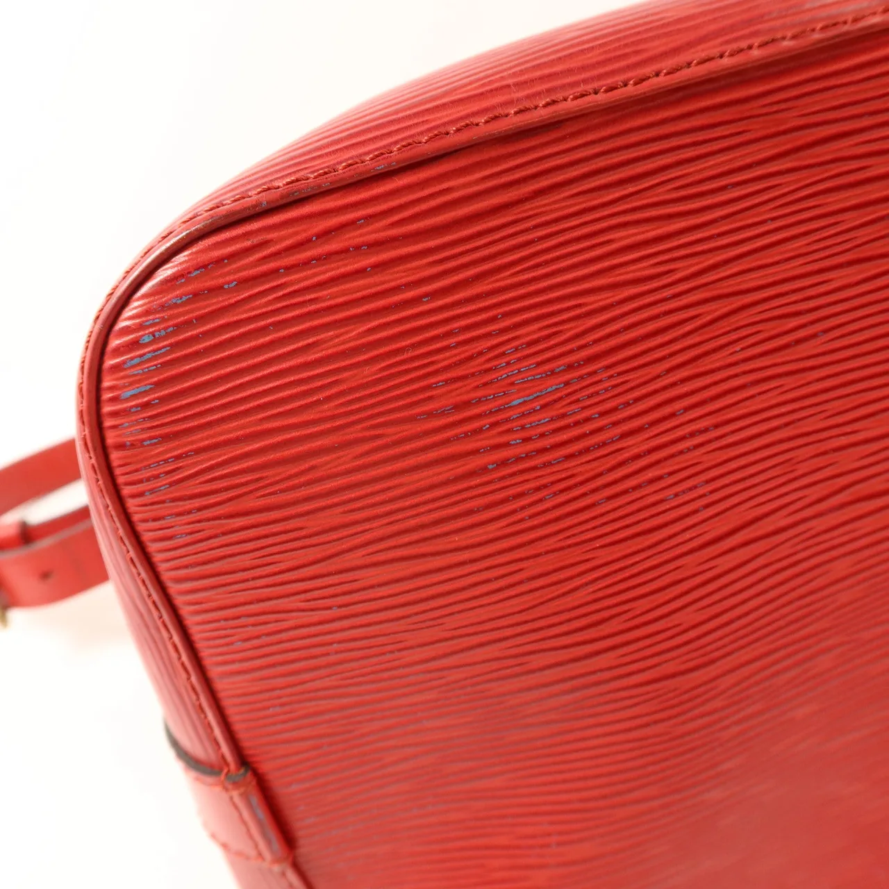 LOUIS VUITTON Noe M44107 Shoulder Bag Calfskin 紅色 Calfskin Rank B - Thumbnail 17