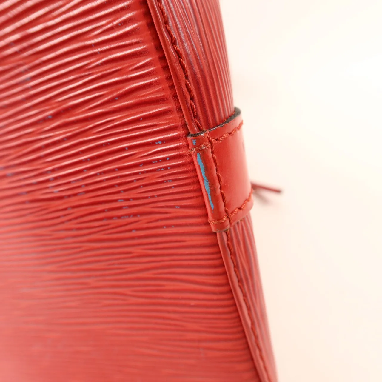 LOUIS VUITTON Noe M44107 Shoulder Bag Calfskin 紅色 Calfskin Rank B - Thumbnail 19