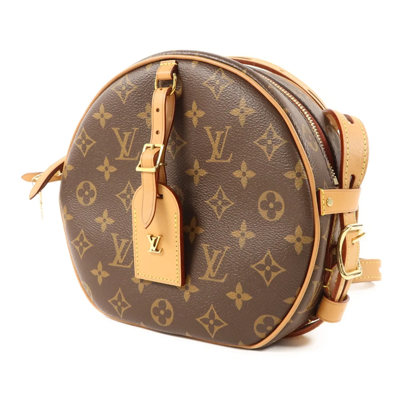 LOUIS VUITTON Boite Chapeau Souple M52294 肩背包 塗層帆布 棕色 / Brown 塗層帆布 中古品A - 縮圖 3