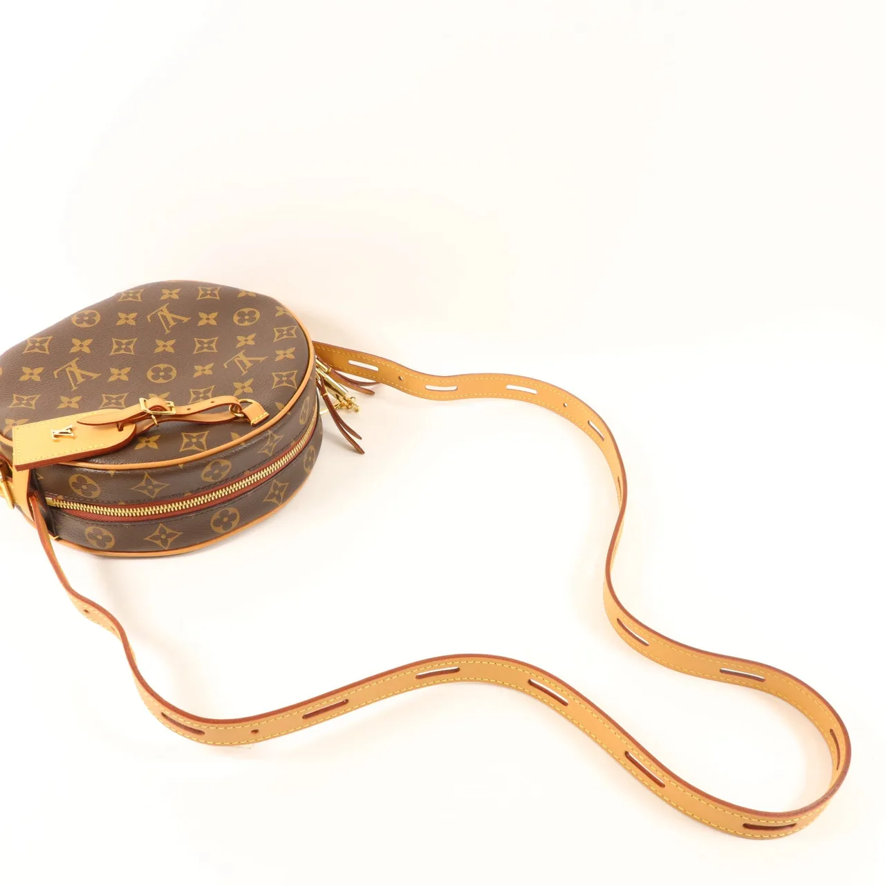 LOUIS VUITTON Boite Chapeau Souple M52294 肩背包 塗層帆布 棕色 / Brown 塗層帆布 中古品A - 縮圖 5