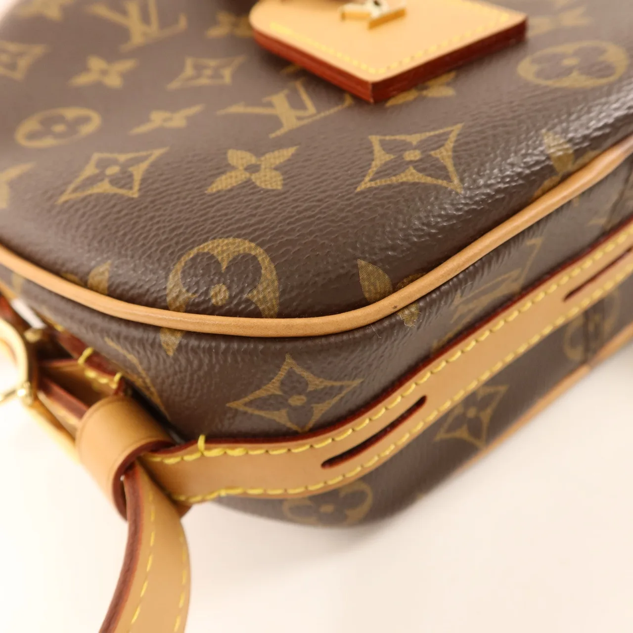 LOUIS VUITTON Boite Chapeau Souple M52294 肩背包 塗層帆布 棕色 / Brown 塗層帆布 中古品A - 縮圖 14