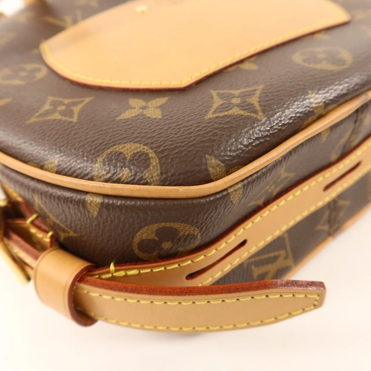 LOUIS VUITTON Boite Chapeau Souple M52294 肩背包 塗層帆布 棕色 / Brown 塗層帆布 中古品A - 縮圖 16