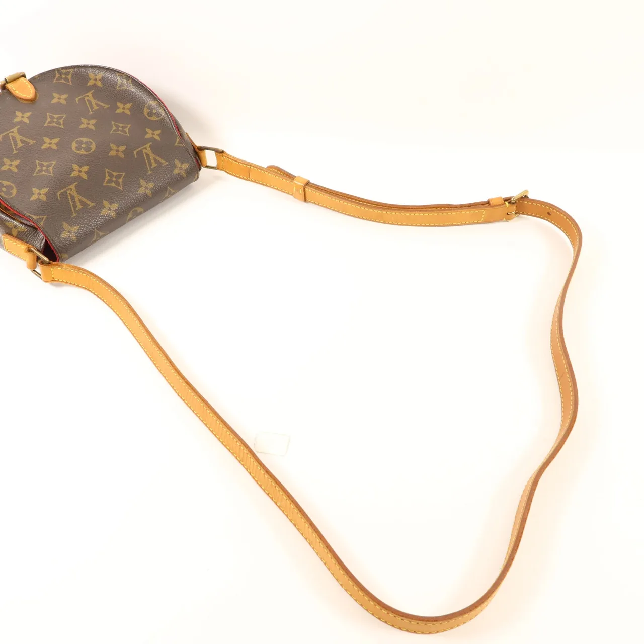 LOUIS VUITTON Tambourine M51179 肩背包 塗層帆布 棕色 塗層帆布 中古品C - 縮圖 5
