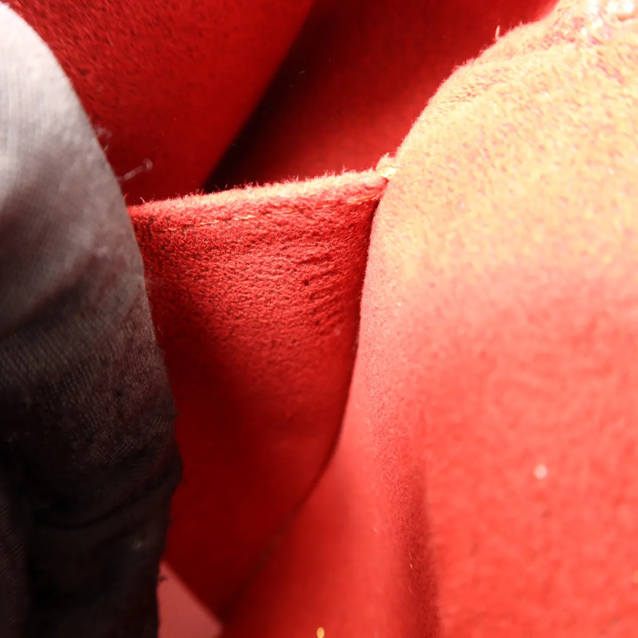 LOUIS VUITTON Tambourine M51179 肩背包 塗層帆布 棕色 塗層帆布 中古品C - 縮圖 8