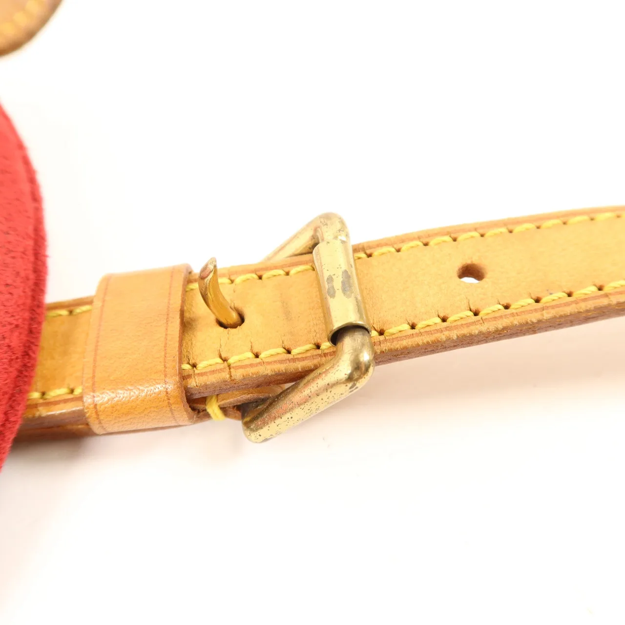 LOUIS VUITTON Tambourine M51179 肩背包 塗層帆布 棕色 塗層帆布 中古品C - 縮圖 10