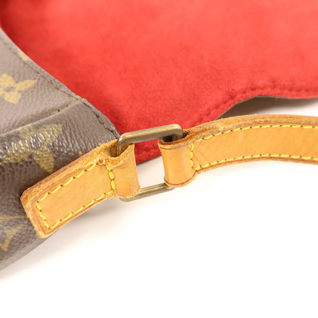 LOUIS VUITTON Tambourine M51179 肩背包 塗層帆布 棕色 塗層帆布 中古品C - 縮圖 11