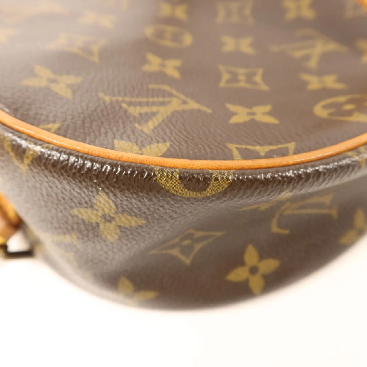LOUIS VUITTON Tambourine M51179 肩背包 塗層帆布 棕色 塗層帆布 中古品C - 縮圖 14