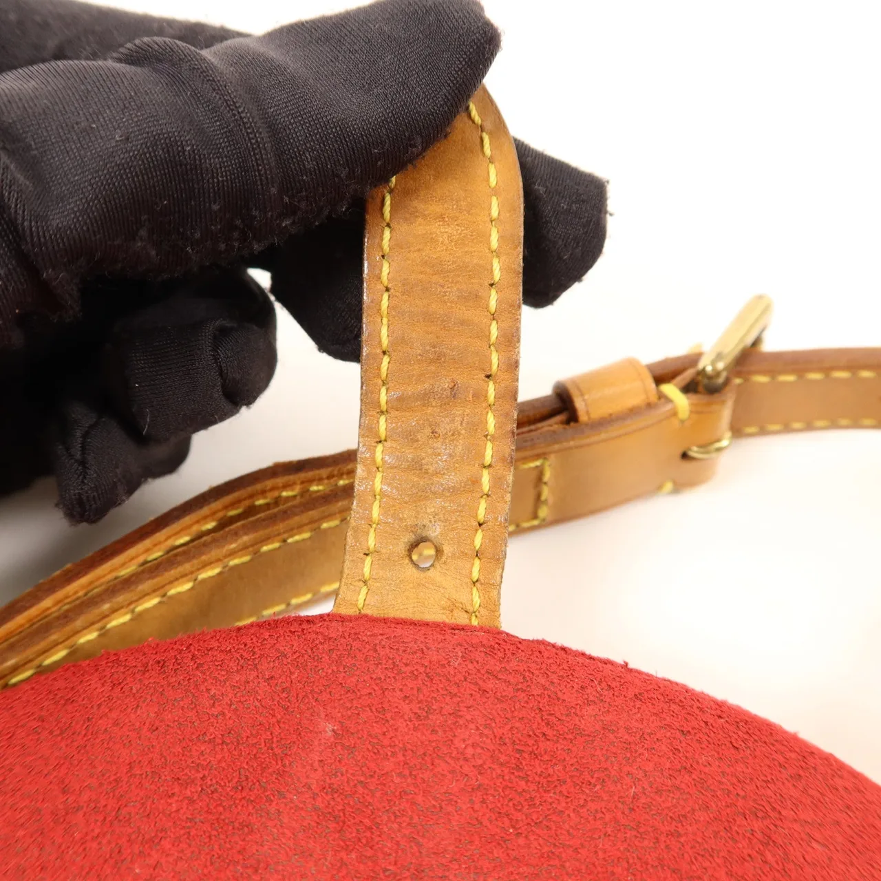 LOUIS VUITTON Tambourine M51179 肩背包 塗層帆布 棕色 塗層帆布 中古品C - 縮圖 19