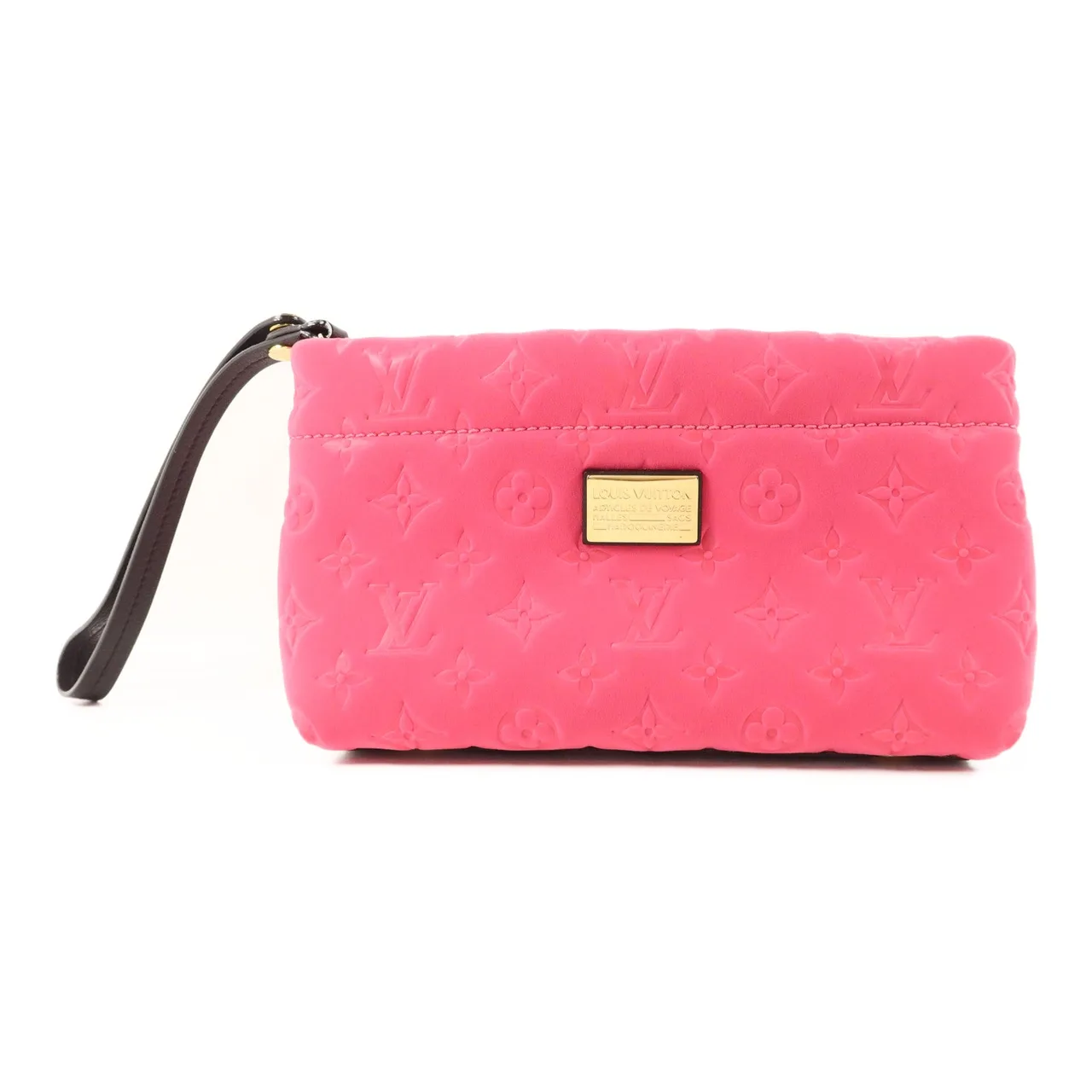 LOUIS VUITTON Scuba Clutch M92804 Clutch x Synthetic rubber 粉色