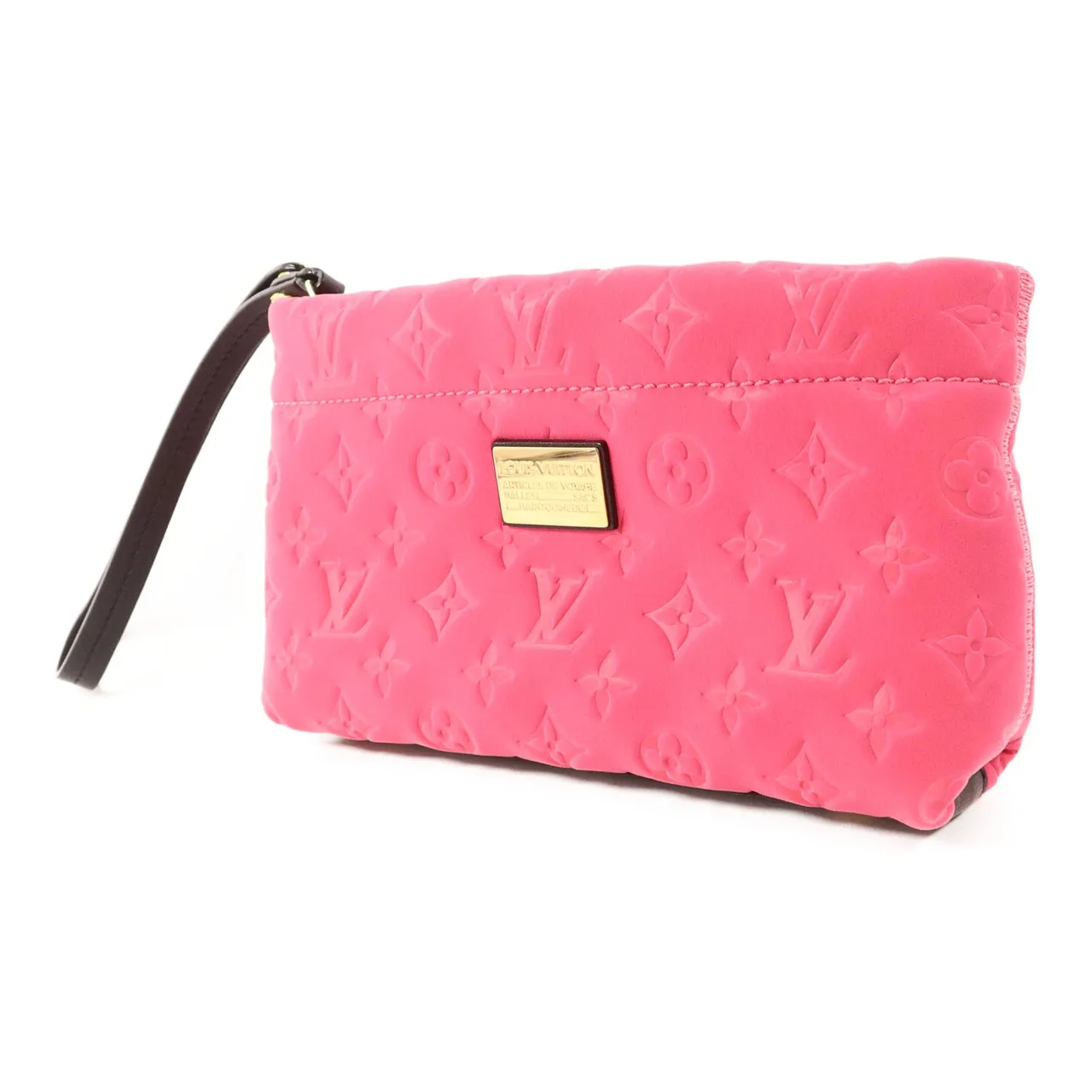 LOUIS VUITTON Scuba Clutch M92804 手拿包 x Synthetic rubber 粉色 x Synthetic rubber 中古品B - 縮圖 3