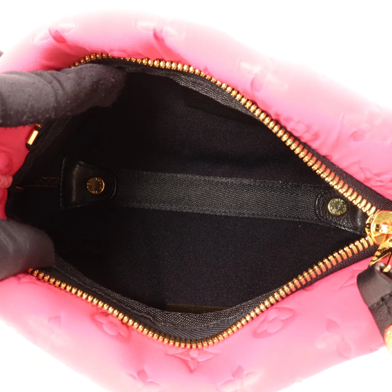 LOUIS VUITTON Scuba Clutch M92804 手拿包 x Synthetic rubber 粉色 x Synthetic rubber 中古品B - 縮圖 6