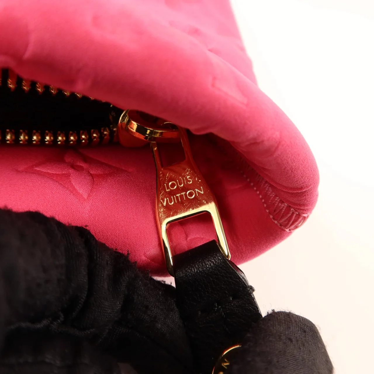 LOUIS VUITTON Scuba Clutch M92804 手拿包 x Synthetic rubber 粉色 x Synthetic rubber 中古品B - 縮圖 10