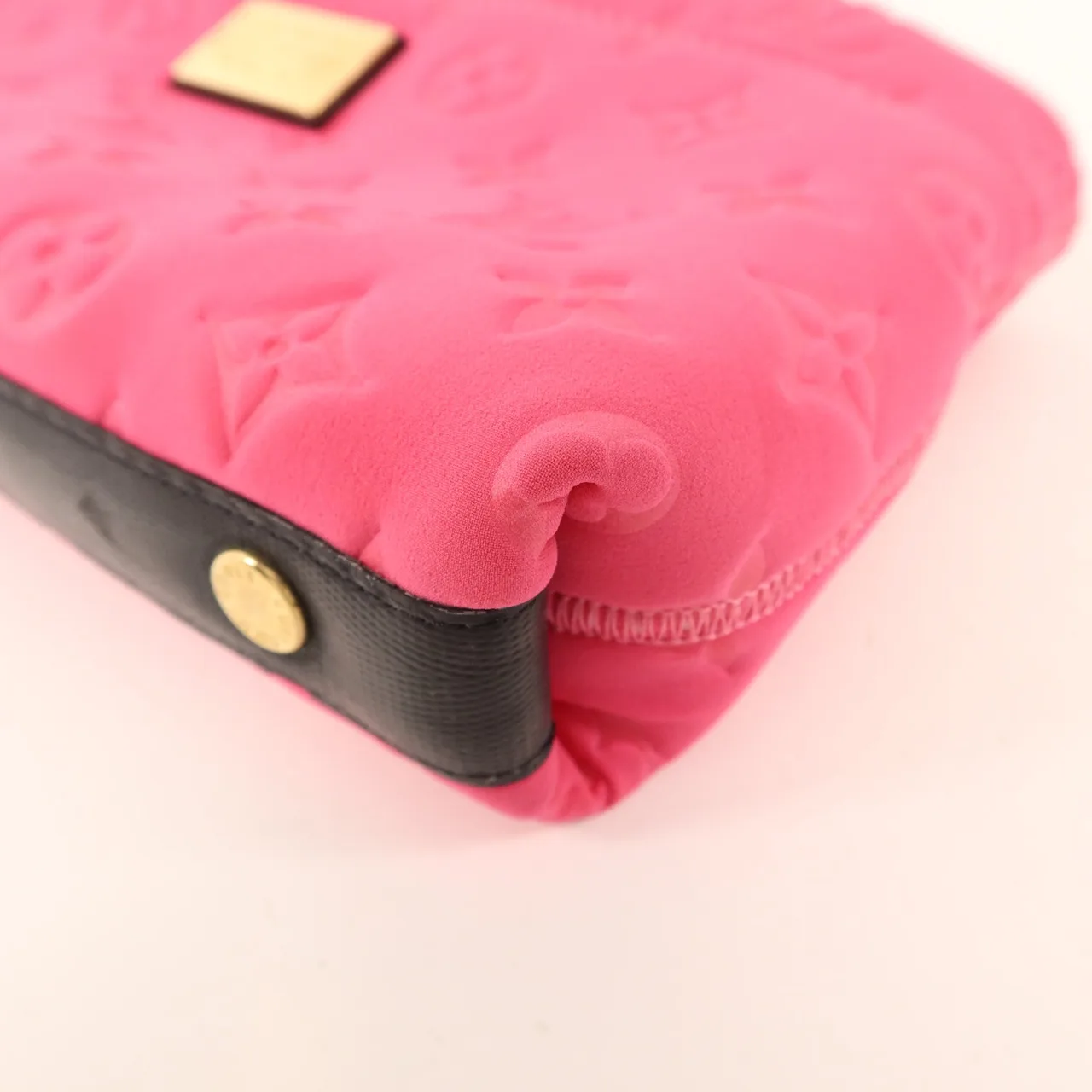 LOUIS VUITTON Scuba Clutch M92804 手拿包 x Synthetic rubber 粉色 x Synthetic rubber 中古品B - 縮圖 12