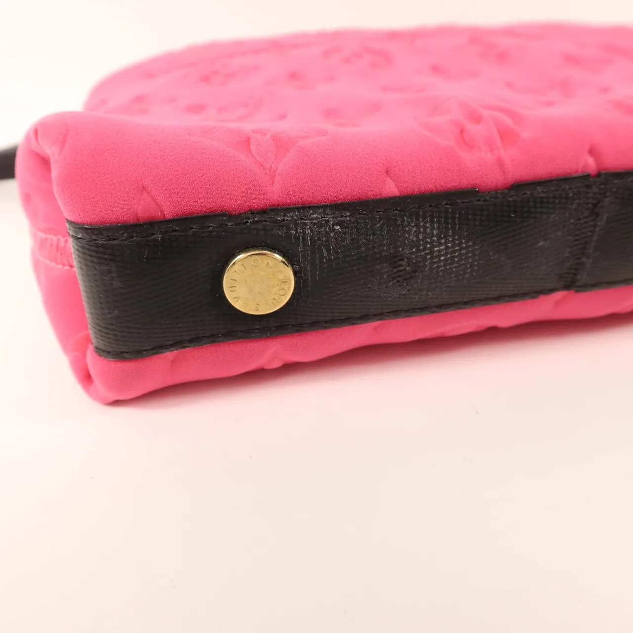 LOUIS VUITTON Scuba Clutch M92804 手拿包 x Synthetic rubber 粉色 x Synthetic rubber 中古品B - 縮圖 16