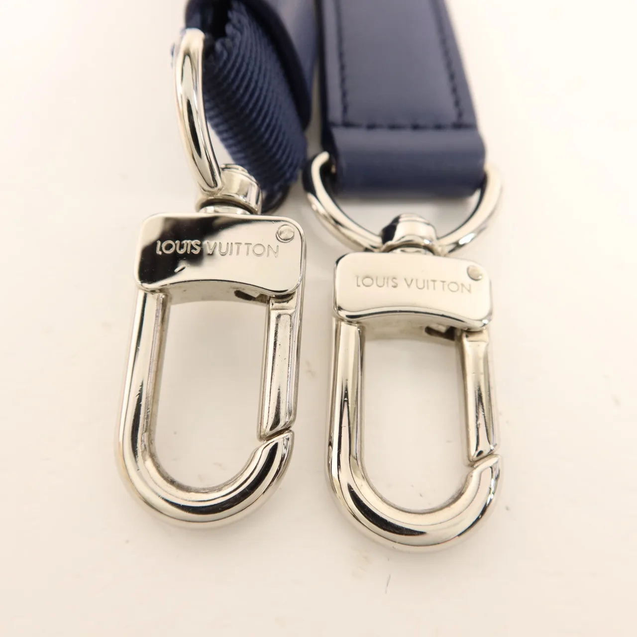 LOUIS VUITTON M45763 腰包 塗層帆布 藍色 / Blue/White/LightGrey 塗層帆布 中古品A - 縮圖 10