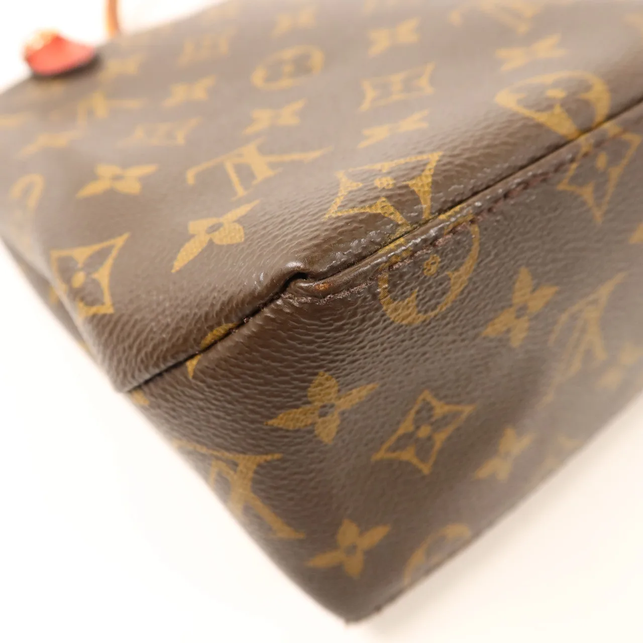 LOUIS VUITTON Marignan M44286 兩用包 塗層帆布 棕色 / Brown/Red 塗層帆布 中古品C - 縮圖 17