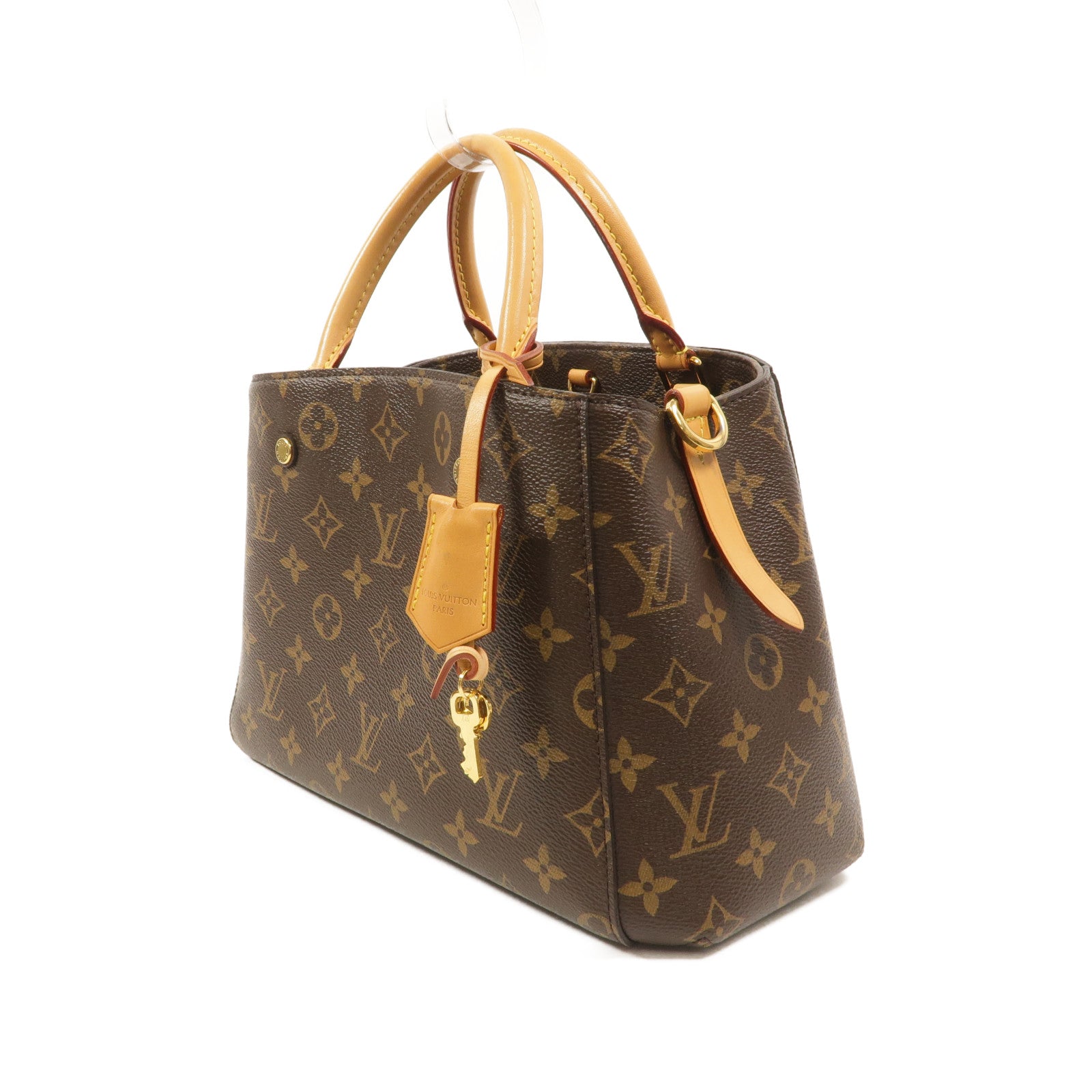 LOUIS VUITTON Montaigne M41055 2-Way Bag Coated Canvas 2