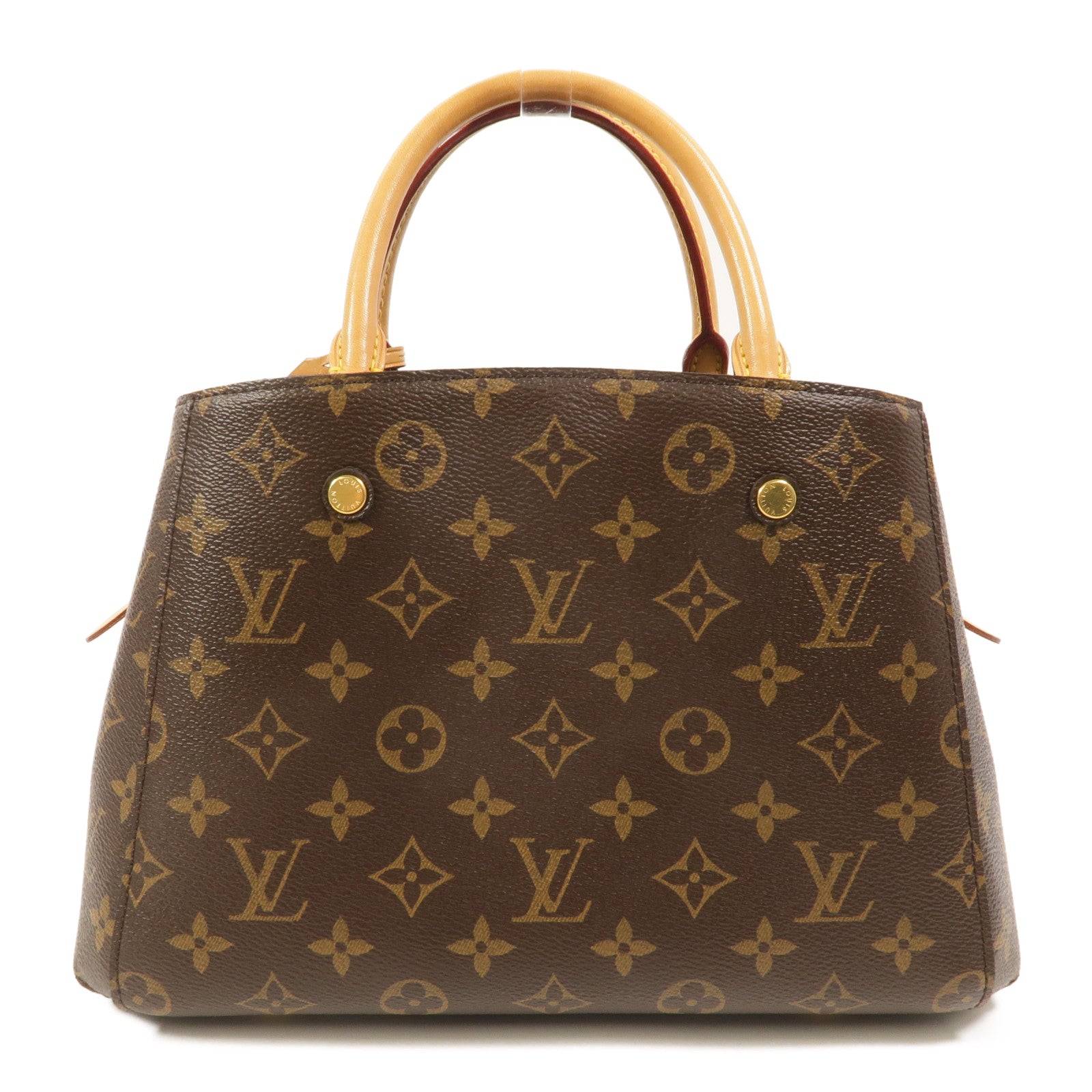 LOUIS VUITTON Montaigne M41055 2-Way Bag Coated Canvas 3