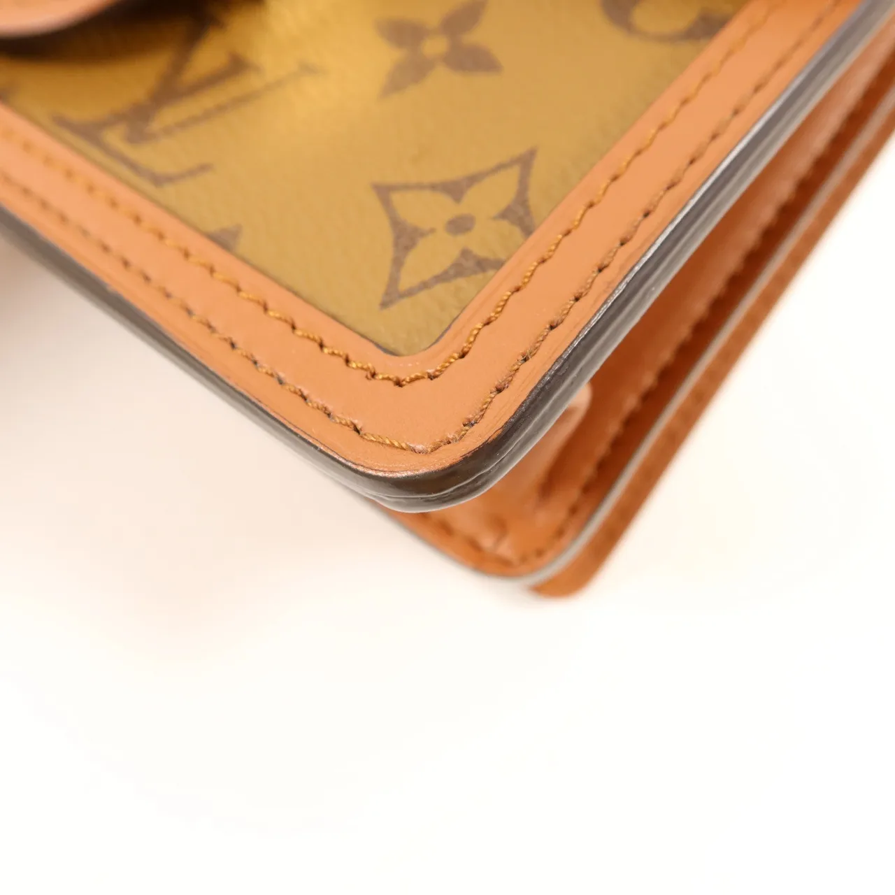 LOUIS VUITTON Mini Dauphine M45959 Shoulder Bag Coated Canvas 棕色 / Brown/Marron Coated Canvas Rank A - Thumbnail 11