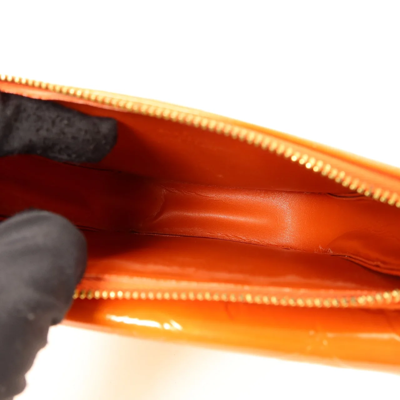 LOUIS VUITTON Motto M91137 肩背包 皮革 橘色 / Orange 皮革 中古品C - 縮圖 5