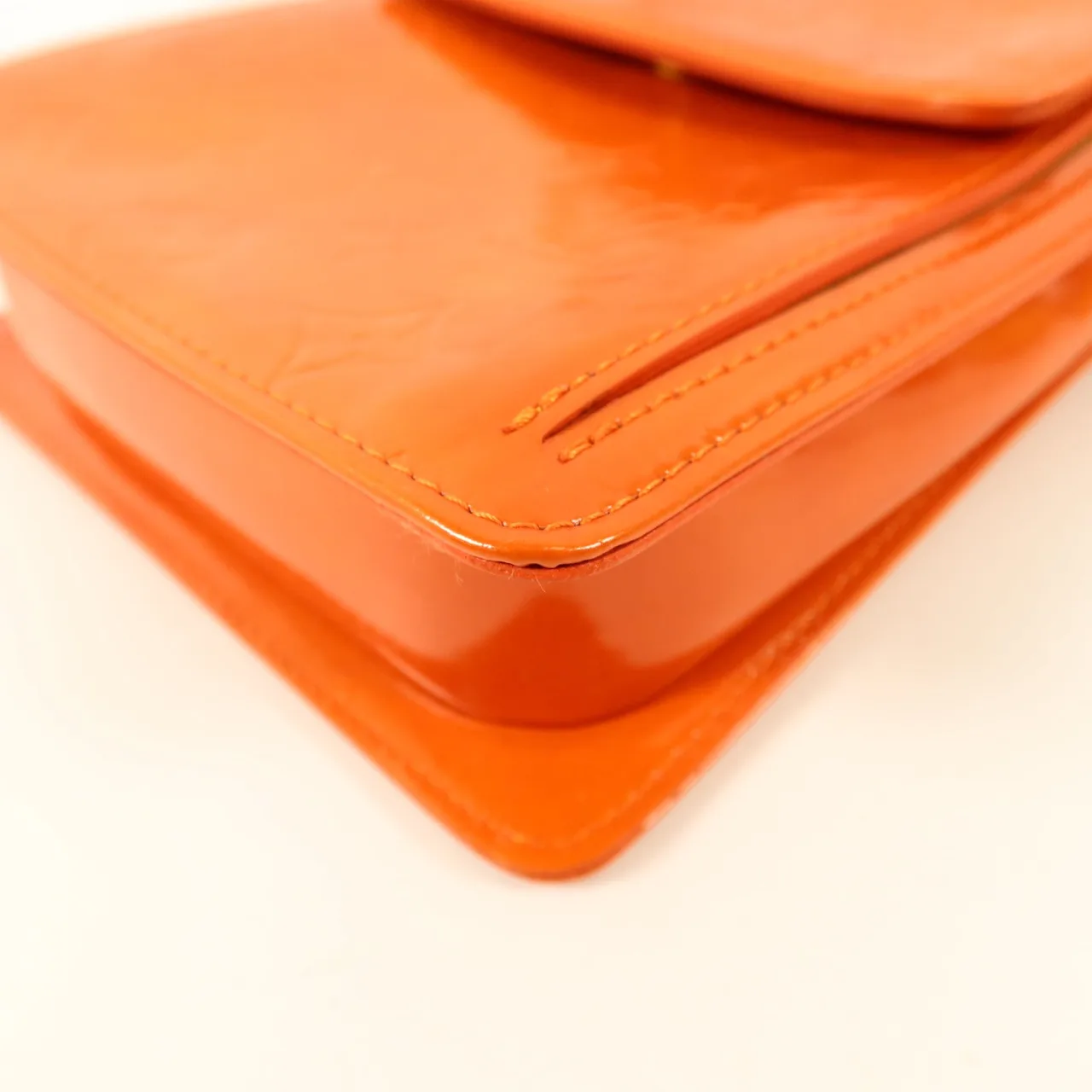 LOUIS VUITTON Motto M91137 肩背包 皮革 橘色 / Orange 皮革 中古品C - 縮圖 13