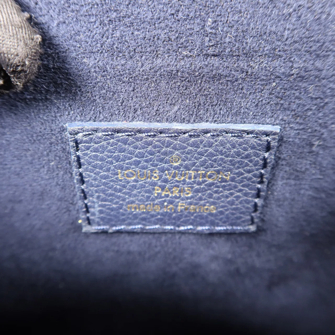 LOUIS VUITTON Victoire M44038 肩背包 塗層帆布 棕色 / 海軍藍 / Brown/Blue 塗層帆布 中古品A - 縮圖 6