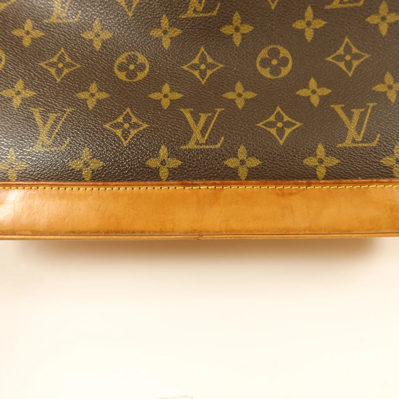 LOUIS VUITTON Alma M51130 Handbag Coated Canvas 棕色 / Brown Coated Canvas Rank C - Thumbnail 17