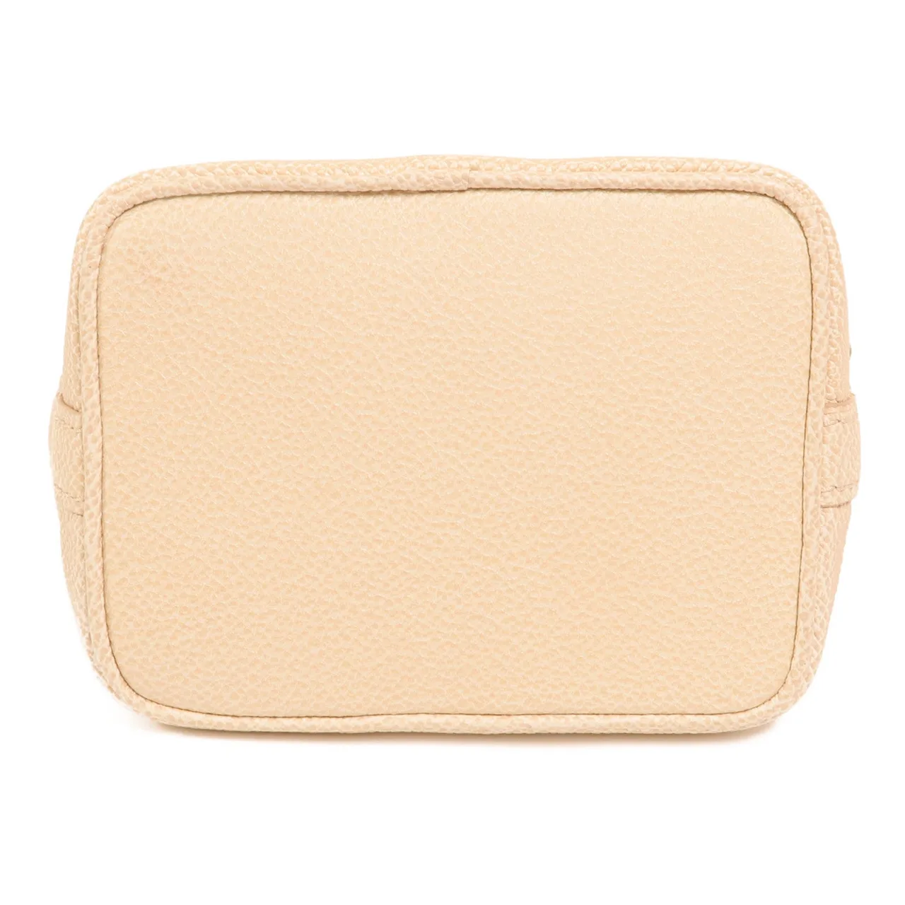 LOUIS VUITTON Nano Noe M81463 2-Way Bag Calfskin 棕色 / Light Pink Calfskin Rank B - Thumbnail 4