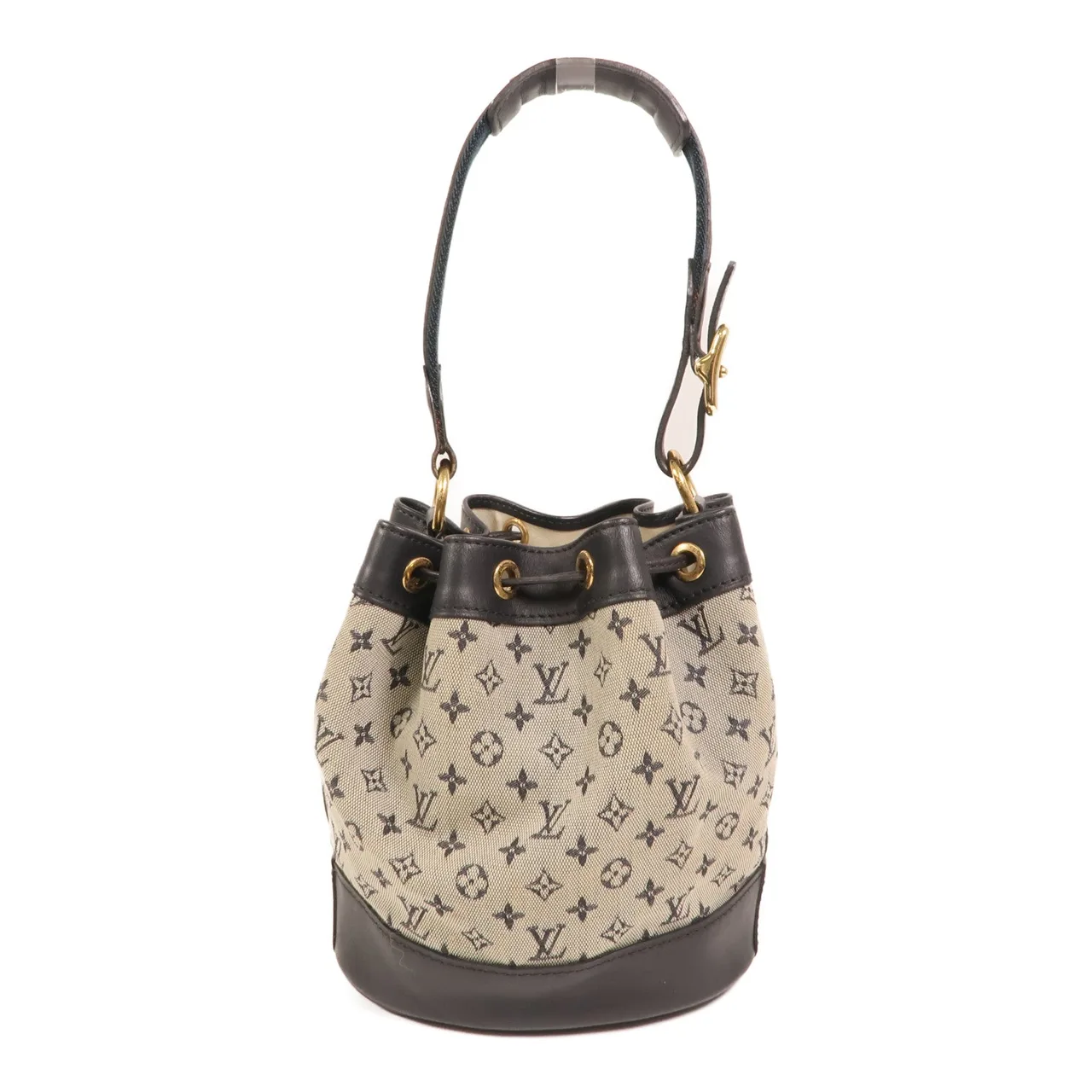 LOUIS VUITTON Noe M92685 Handbag Leather 黑色 Leather Rank B - Thumbnail 2