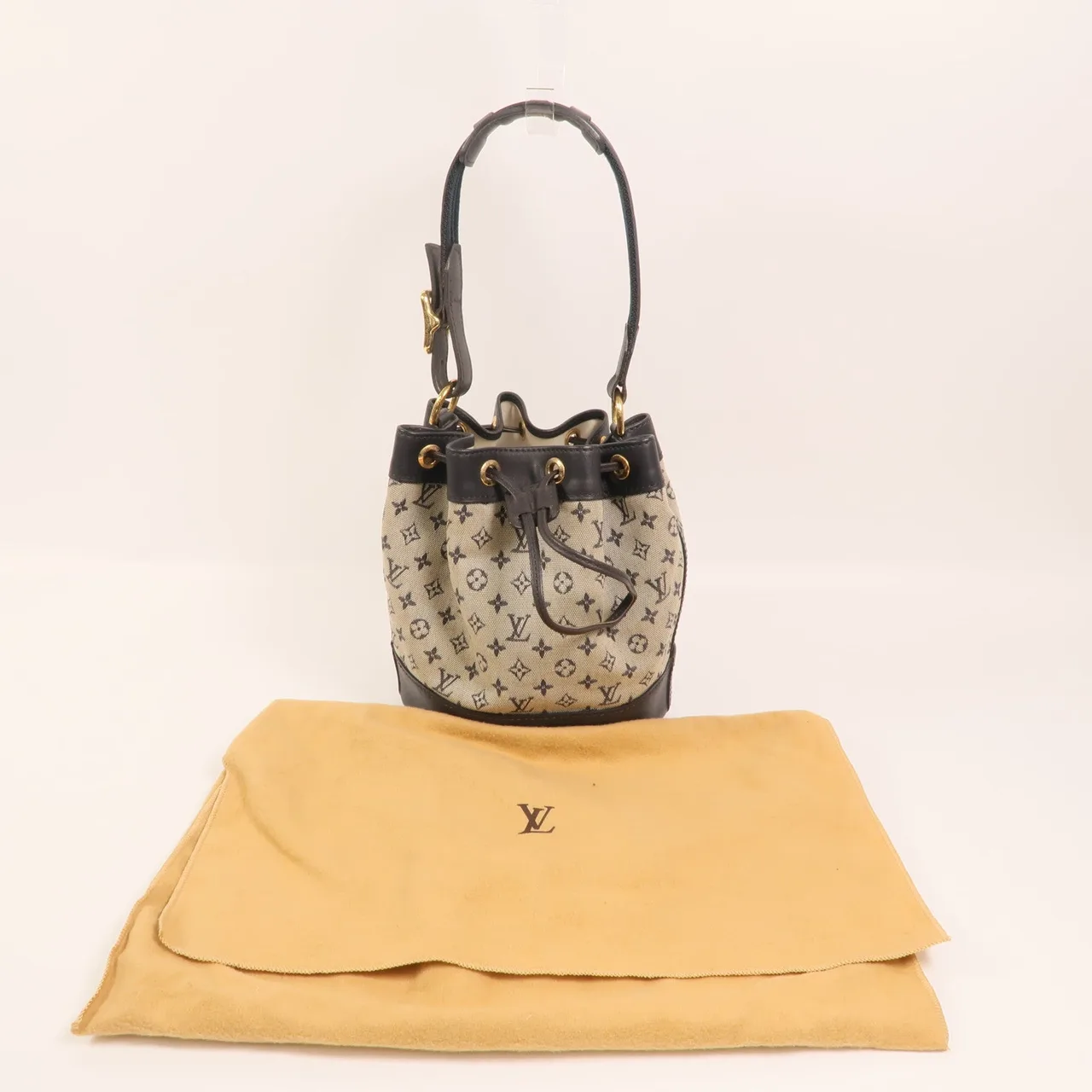 LOUIS VUITTON Noe M92685 Handbag Leather 黑色 Leather Rank B - Thumbnail 9
