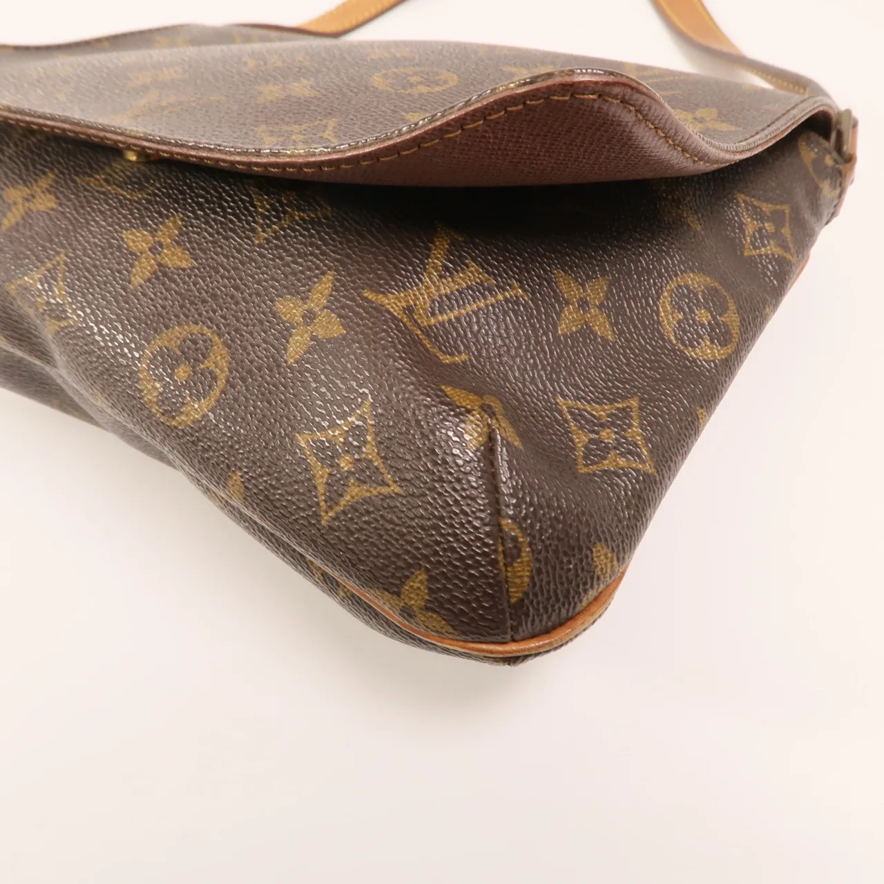 LOUIS VUITTON Musette Tango M51257 Shoulder Bag Coated Canvas 棕色 / Brown Coated Canvas Rank C - Thumbnail 9