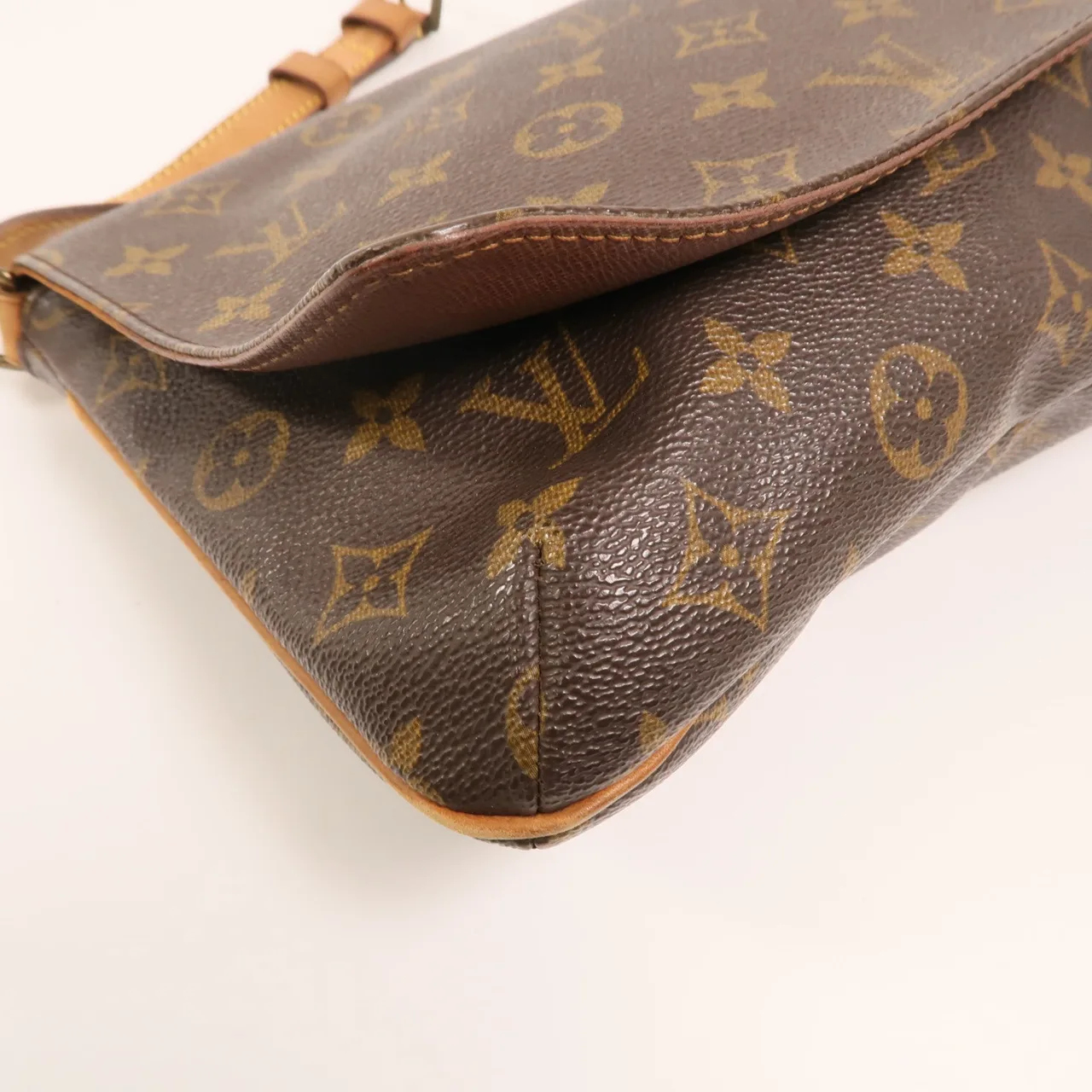 LOUIS VUITTON Musette Tango M51257 Shoulder Bag Coated Canvas 棕色 / Brown Coated Canvas Rank C - Thumbnail 10