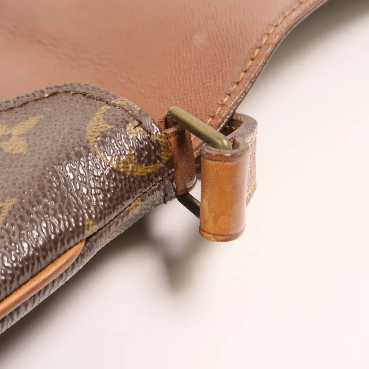 LOUIS VUITTON Musette Tango M51257 Shoulder Bag Coated Canvas 棕色 / Brown Coated Canvas Rank C - Thumbnail 16