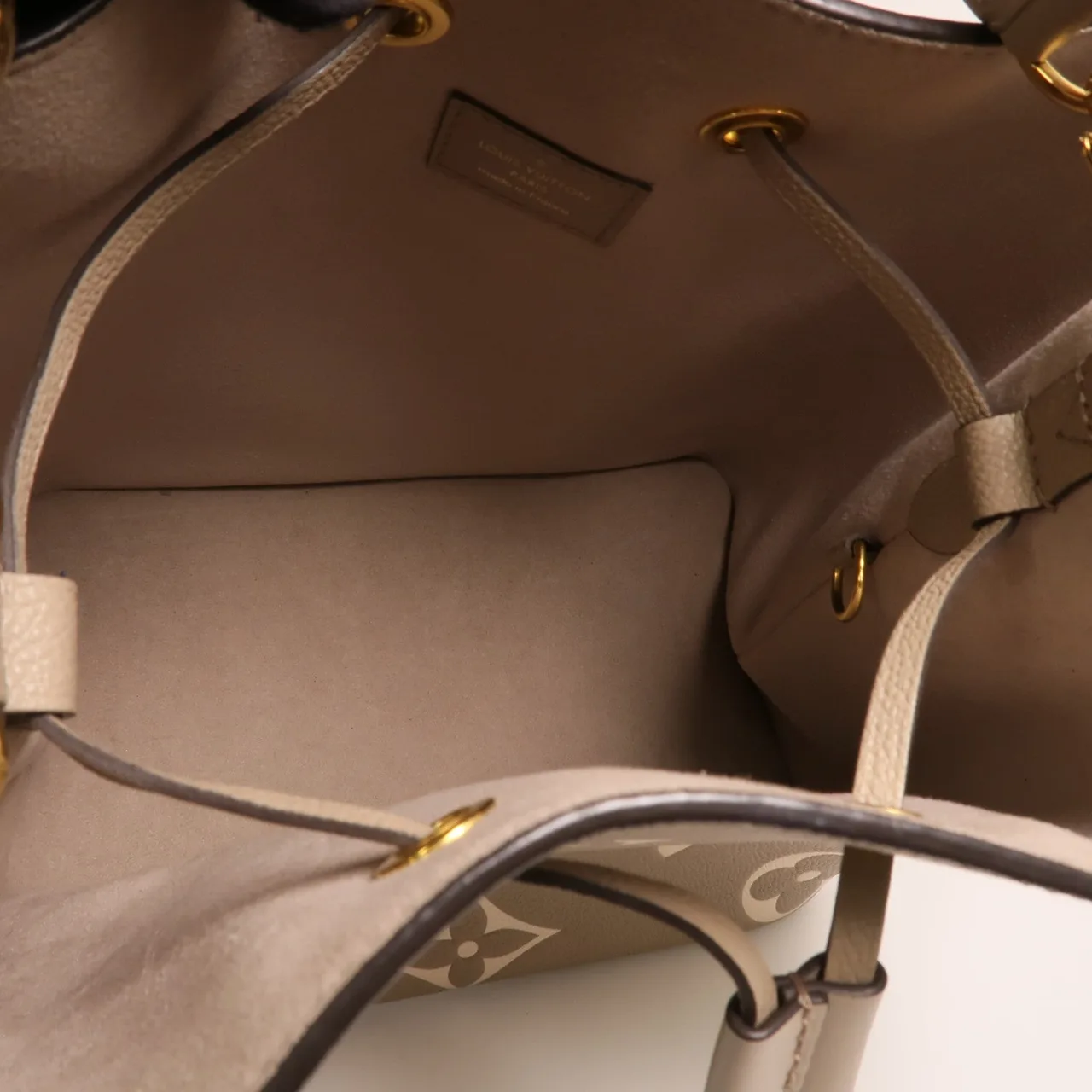 LOUIS VUITTON NeoNoe M45555 2-Way Bag Calfskin 米色 / Dove/Cream Calfskin Rank A - Thumbnail 5