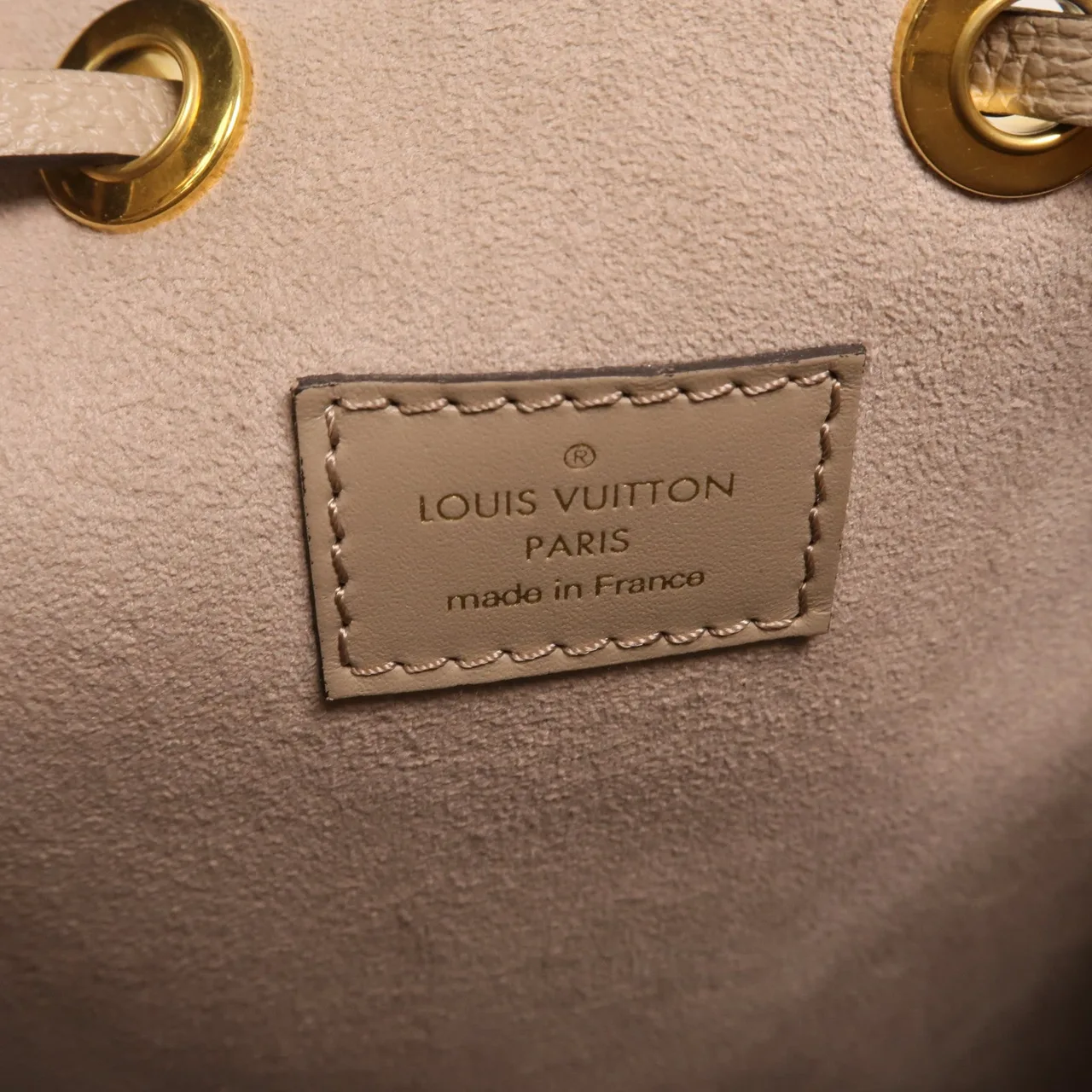 LOUIS VUITTON NeoNoe M45555 2-Way Bag Calfskin 米色 / Dove/Cream Calfskin Rank A - Thumbnail 6