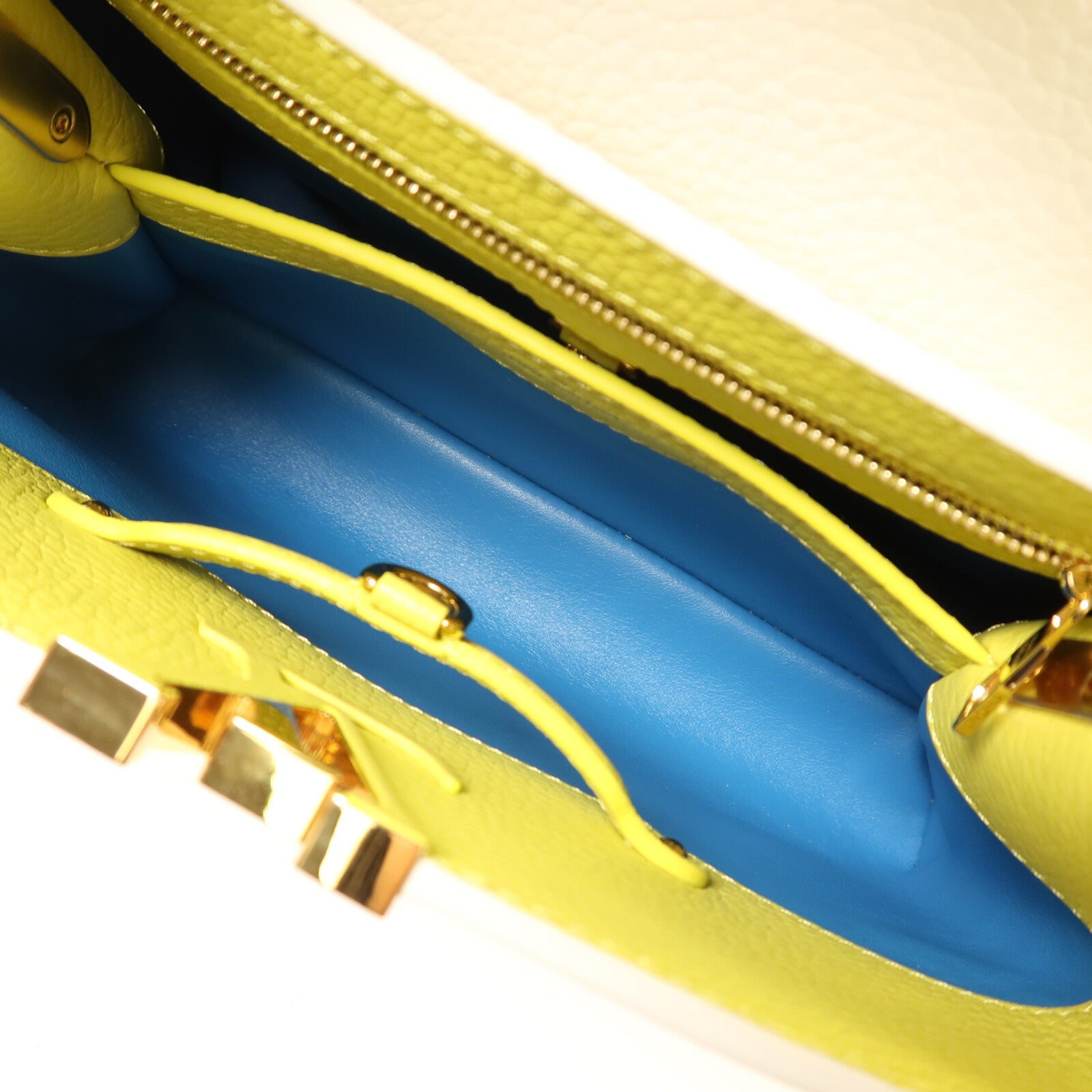 LOUIS VUITTON Capucines M59468 兩用包 牛皮 5