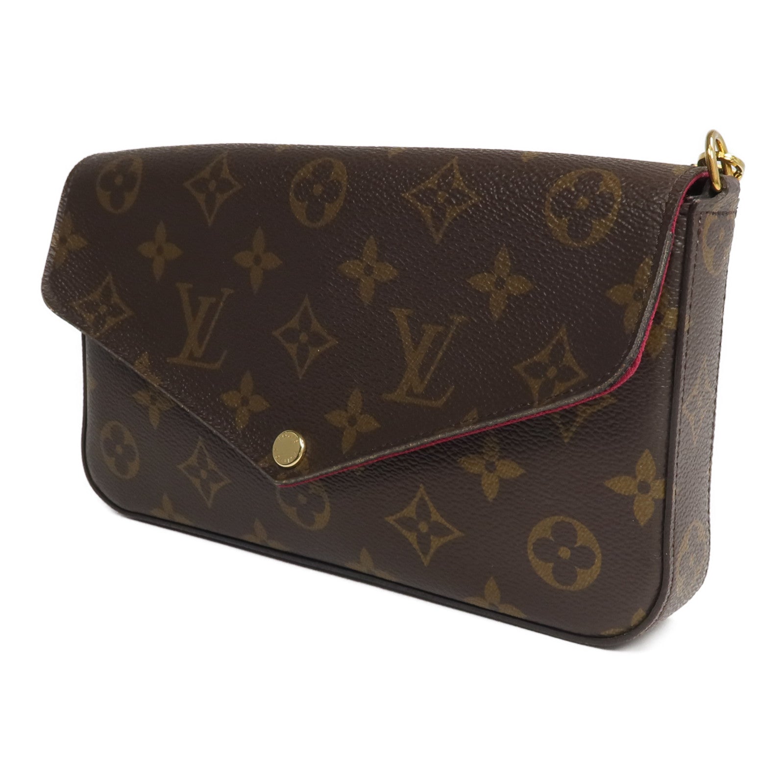 LOUIS VUITTON Felicie M61276 Shoulder Bag Coated Canvas 2