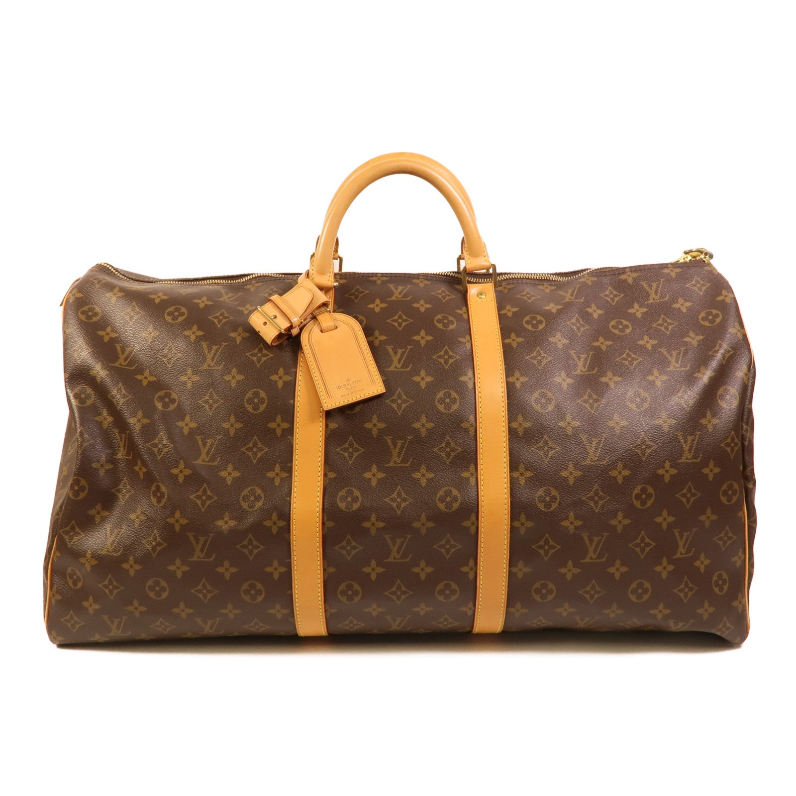 LOUIS VUITTON Keepall M41422 手提包 塗層帆布
