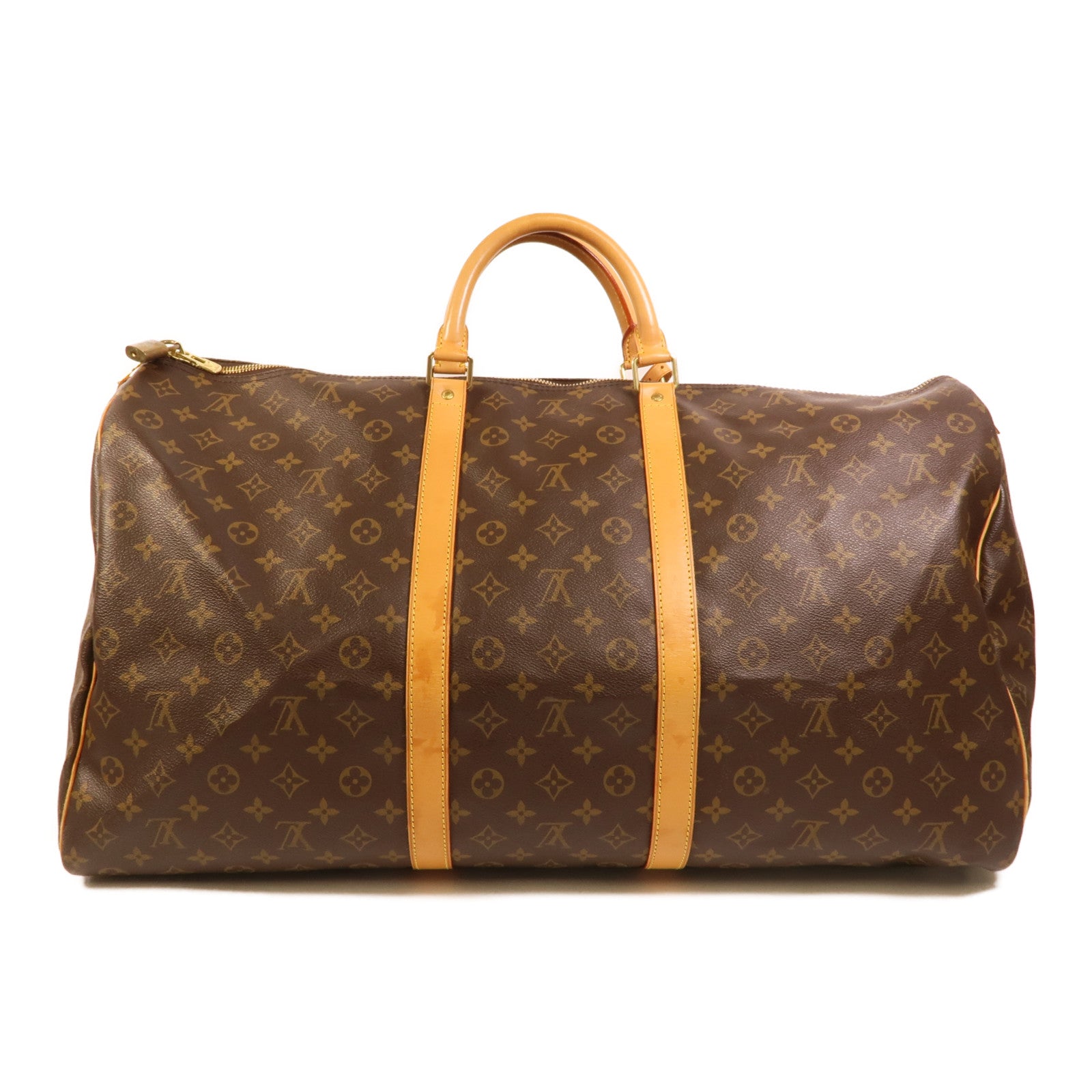 LOUIS VUITTON Keepall M41422 Handbag Coated Canvas 2