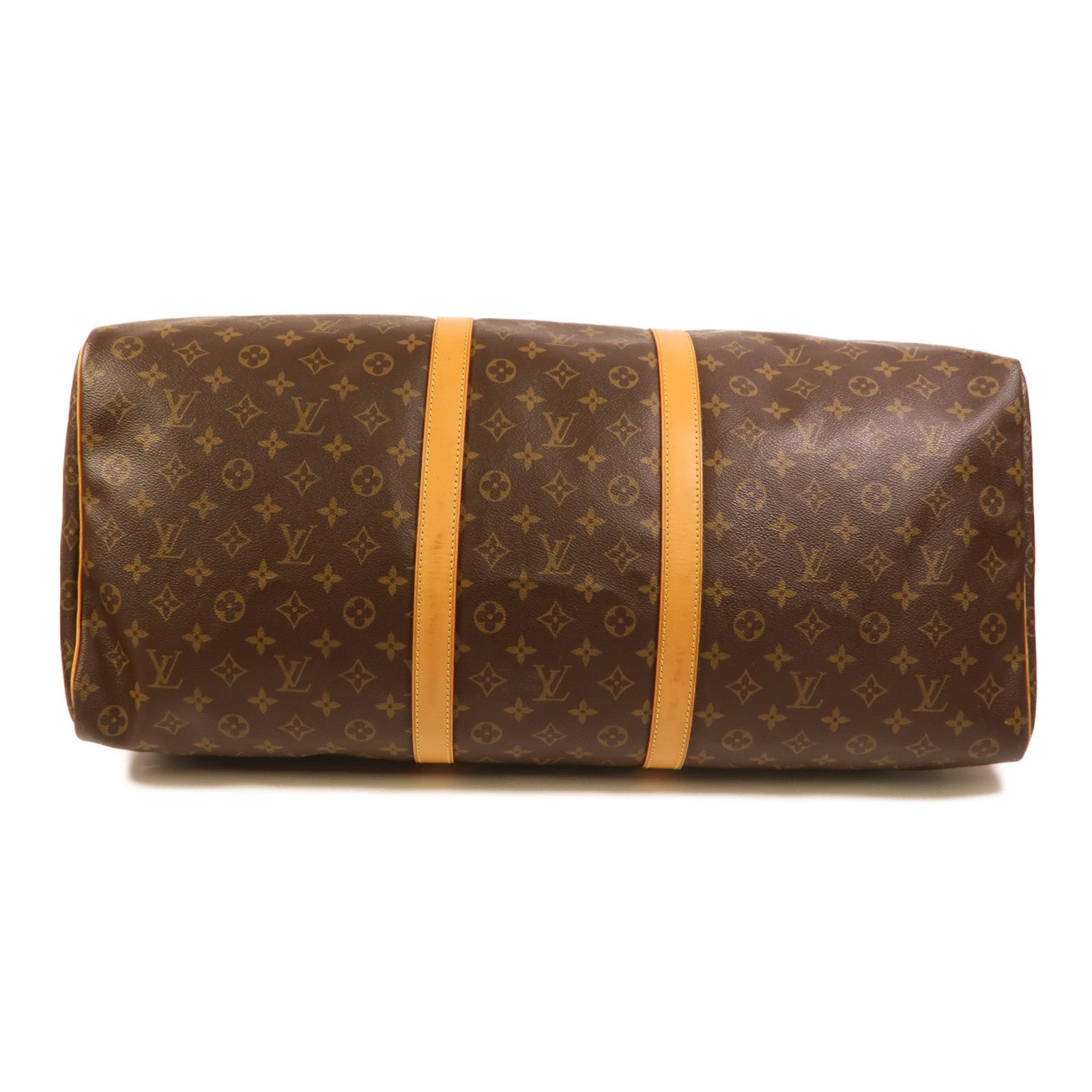 LOUIS VUITTON Keepall M41422 Handbag Coated Canvas 4