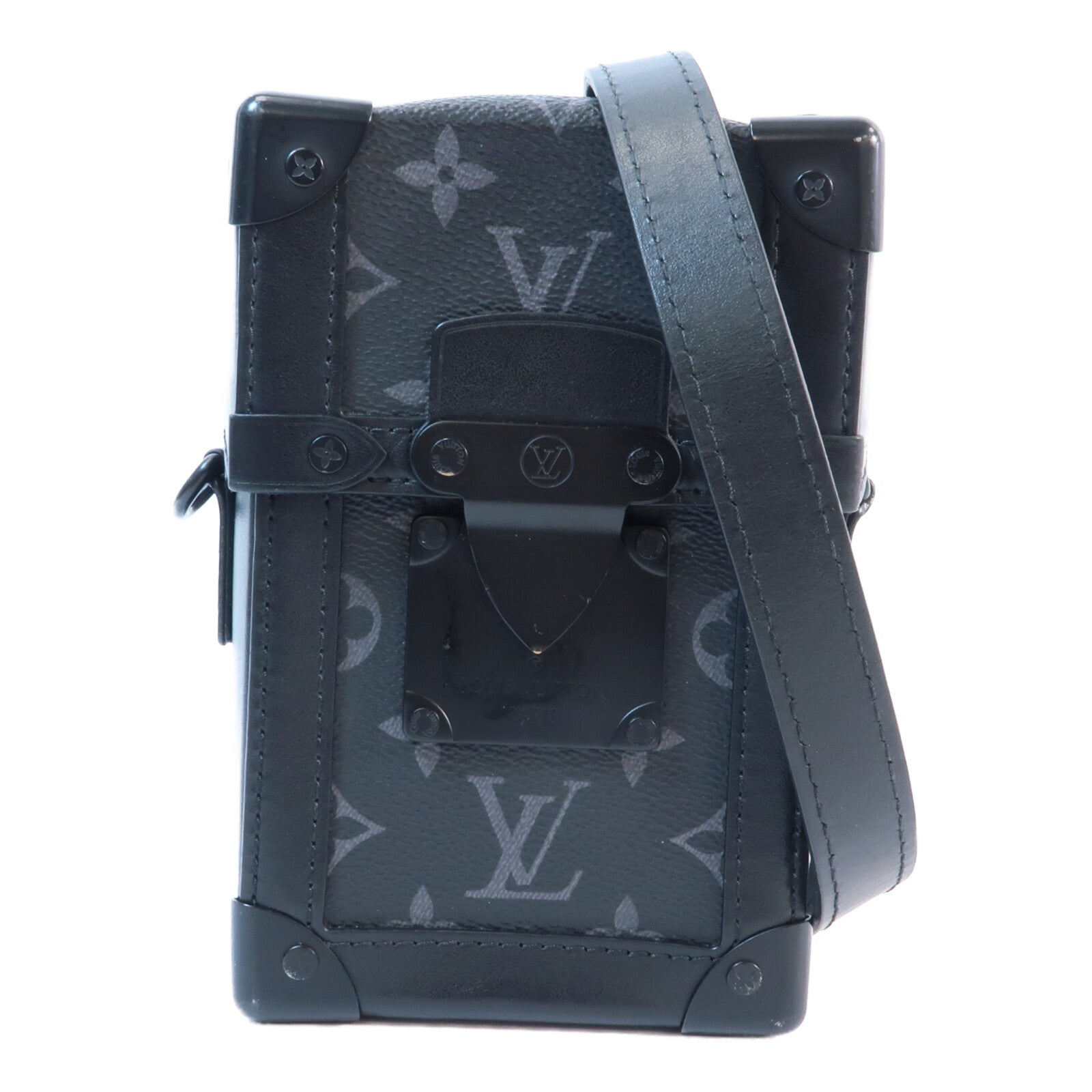 LOUIS VUITTON Trunk M82077 Shoulder Bag Coated Canvas