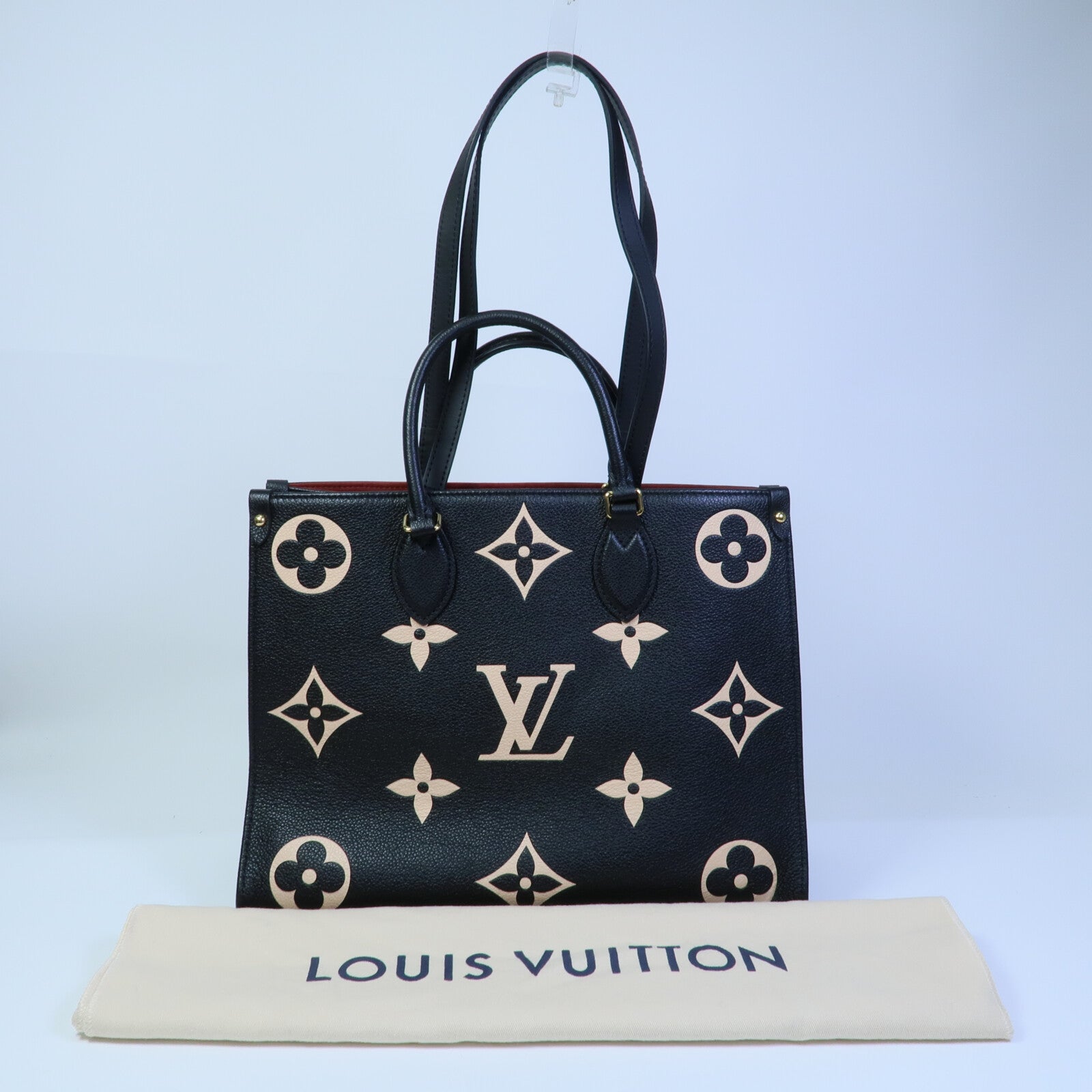 LOUIS VUITTON OnTheGo M45495 2-Way Bag Calfskin 9