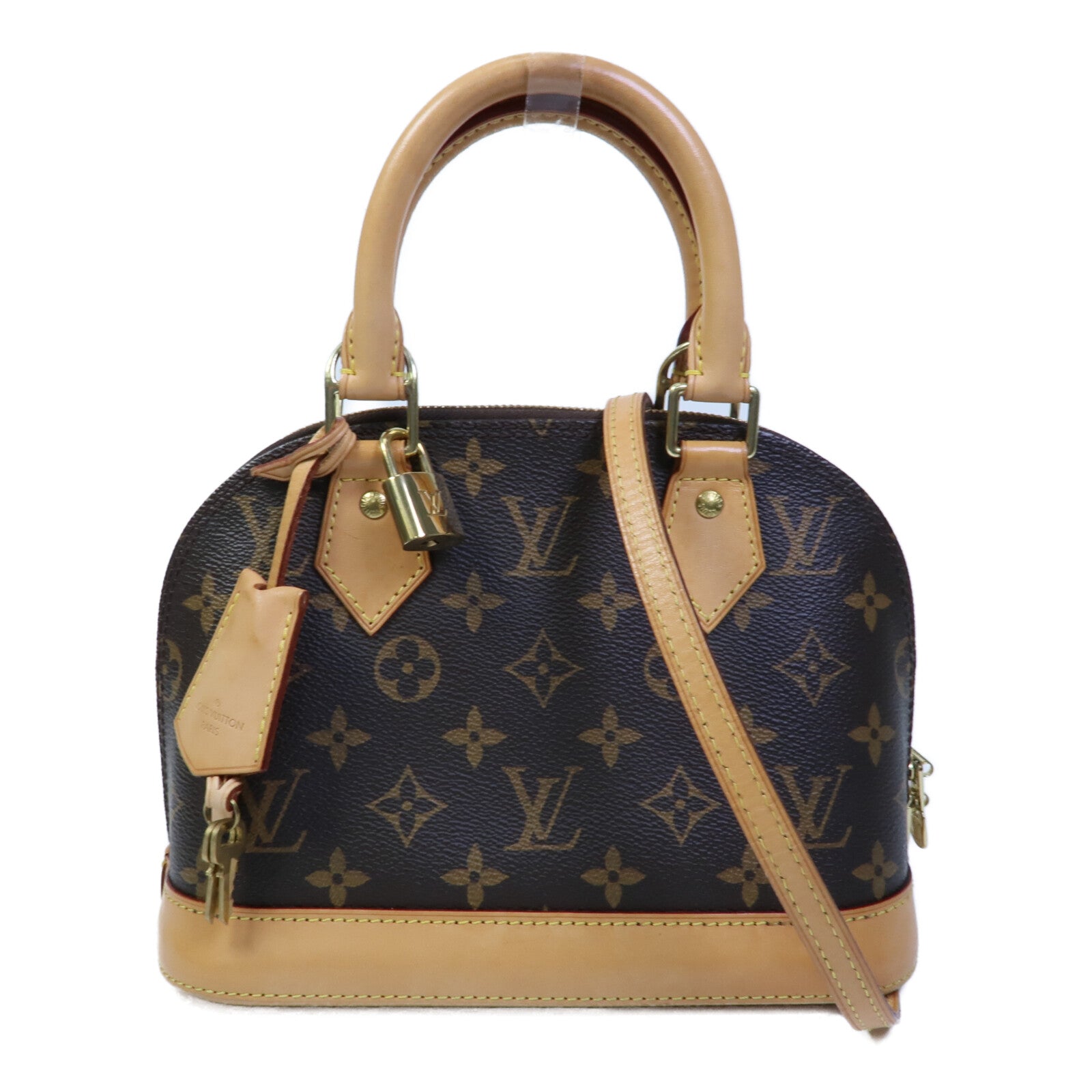 LOUIS VUITTON Alma M53152 2-Way Bag Coated Canvas