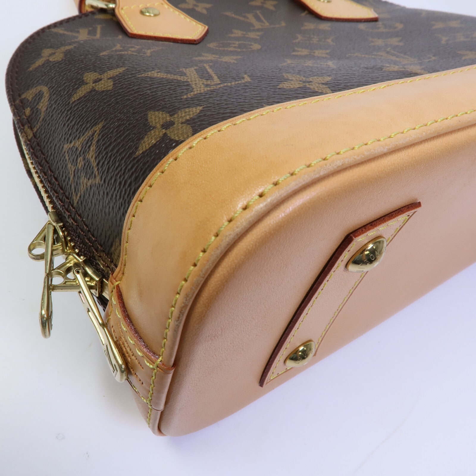 LOUIS VUITTON Alma M53152 2-Way Bag Coated Canvas 11