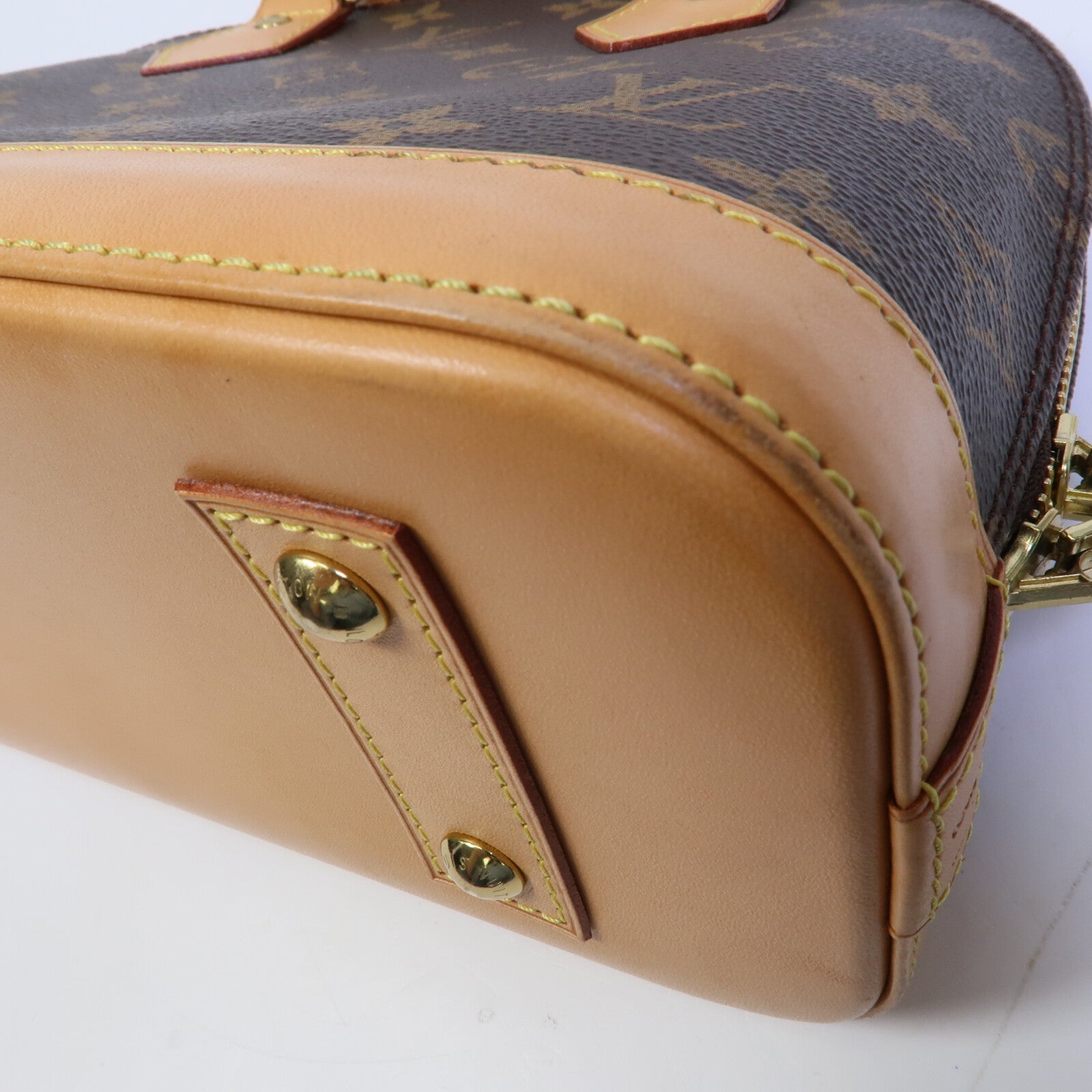 LOUIS VUITTON Alma M53152 2-Way Bag Coated Canvas 14