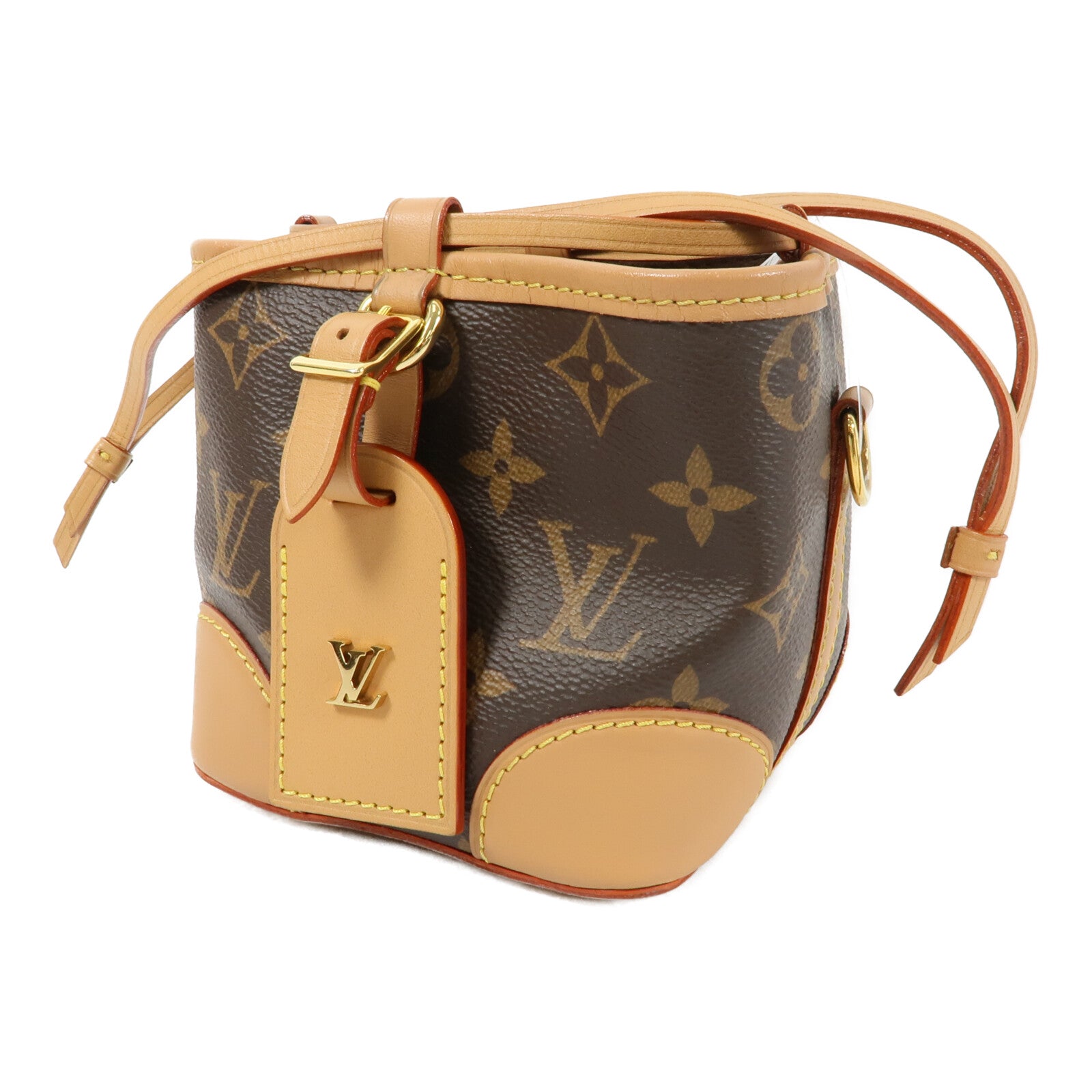 LOUIS VUITTON Noe M57099 Shoulder Bag Coated Canvas 3