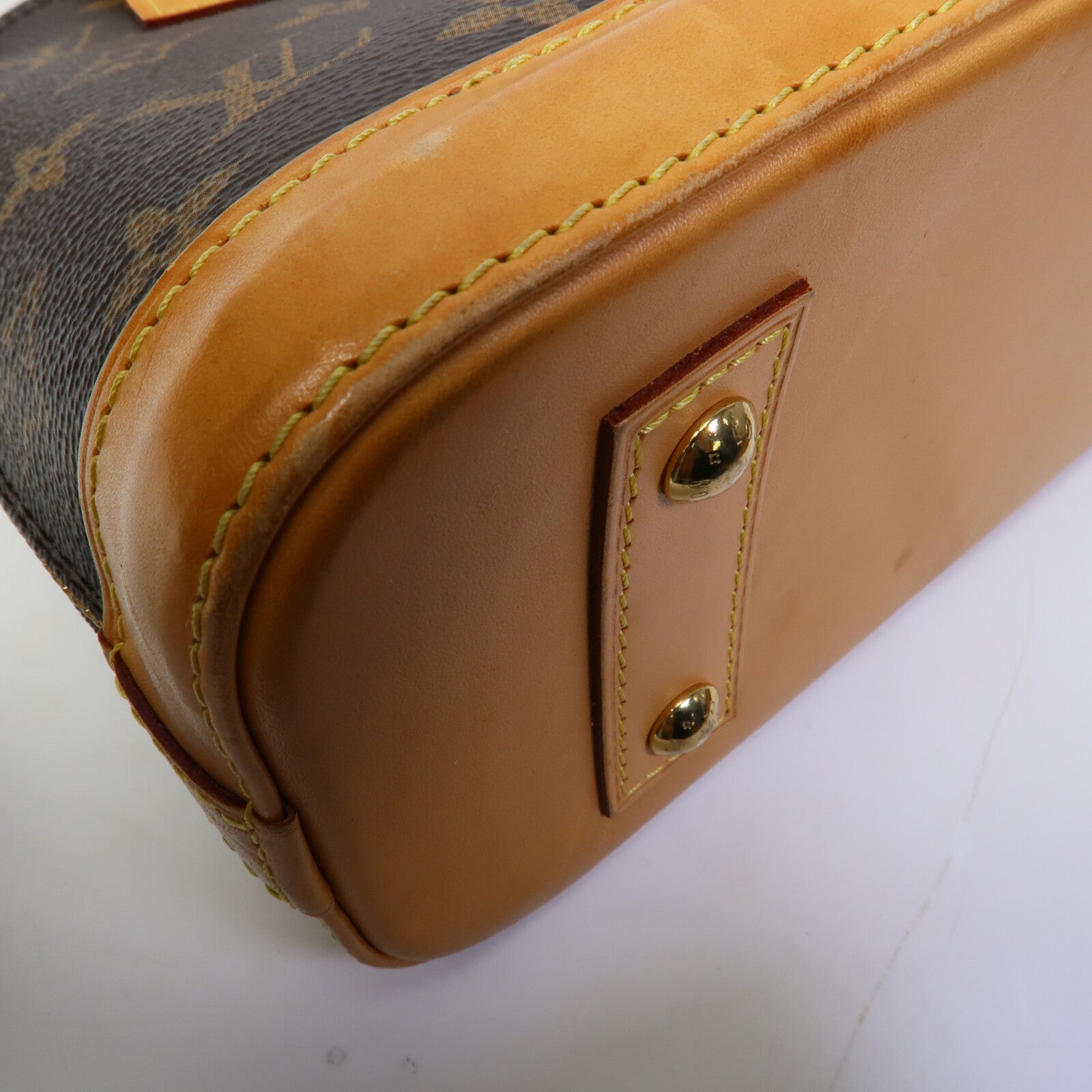 LOUIS VUITTON Alma M53152 2-Way Bag Coated Canvas 10